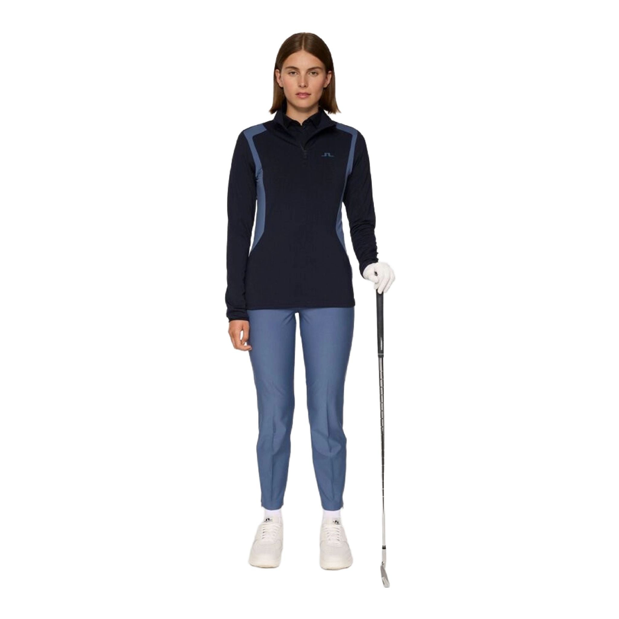 J. Lindeberg Mae Quarter Zip Midlayer da donna