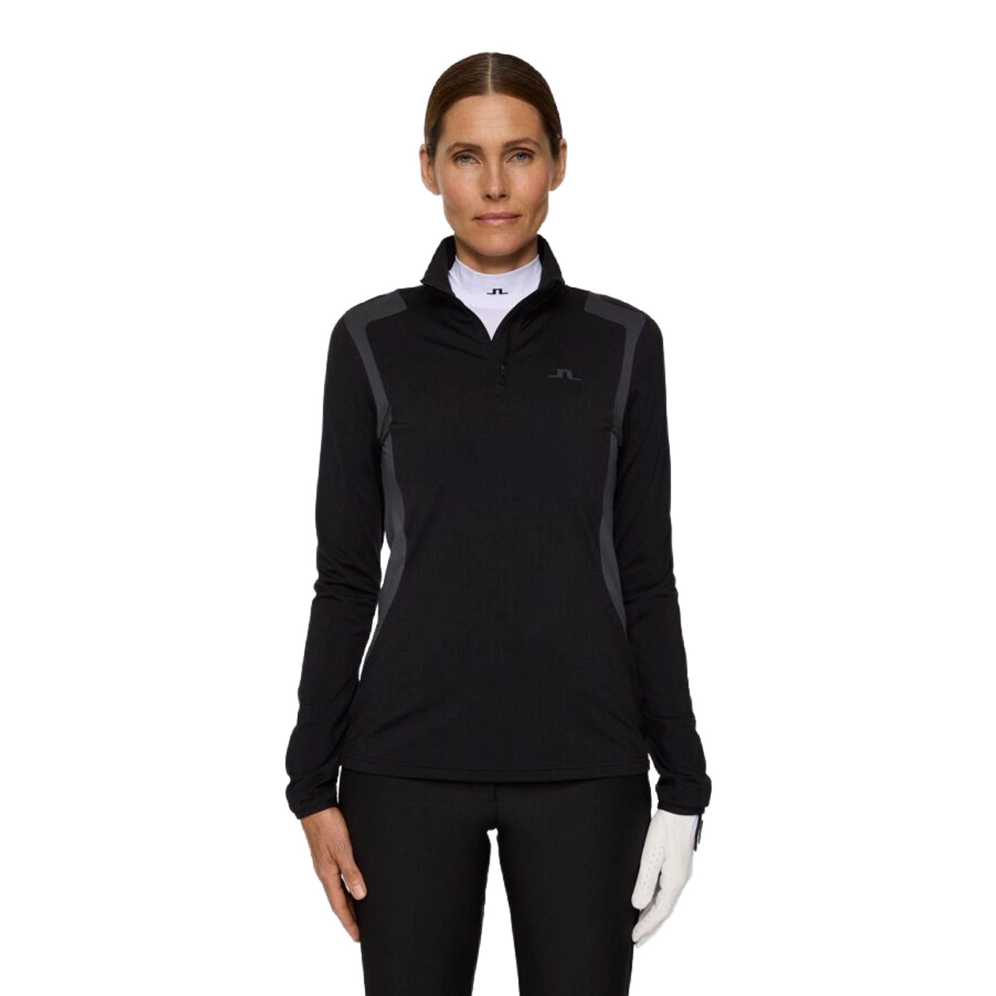 J. Lindeberg Mae Quarter Zip Midlayer da donna