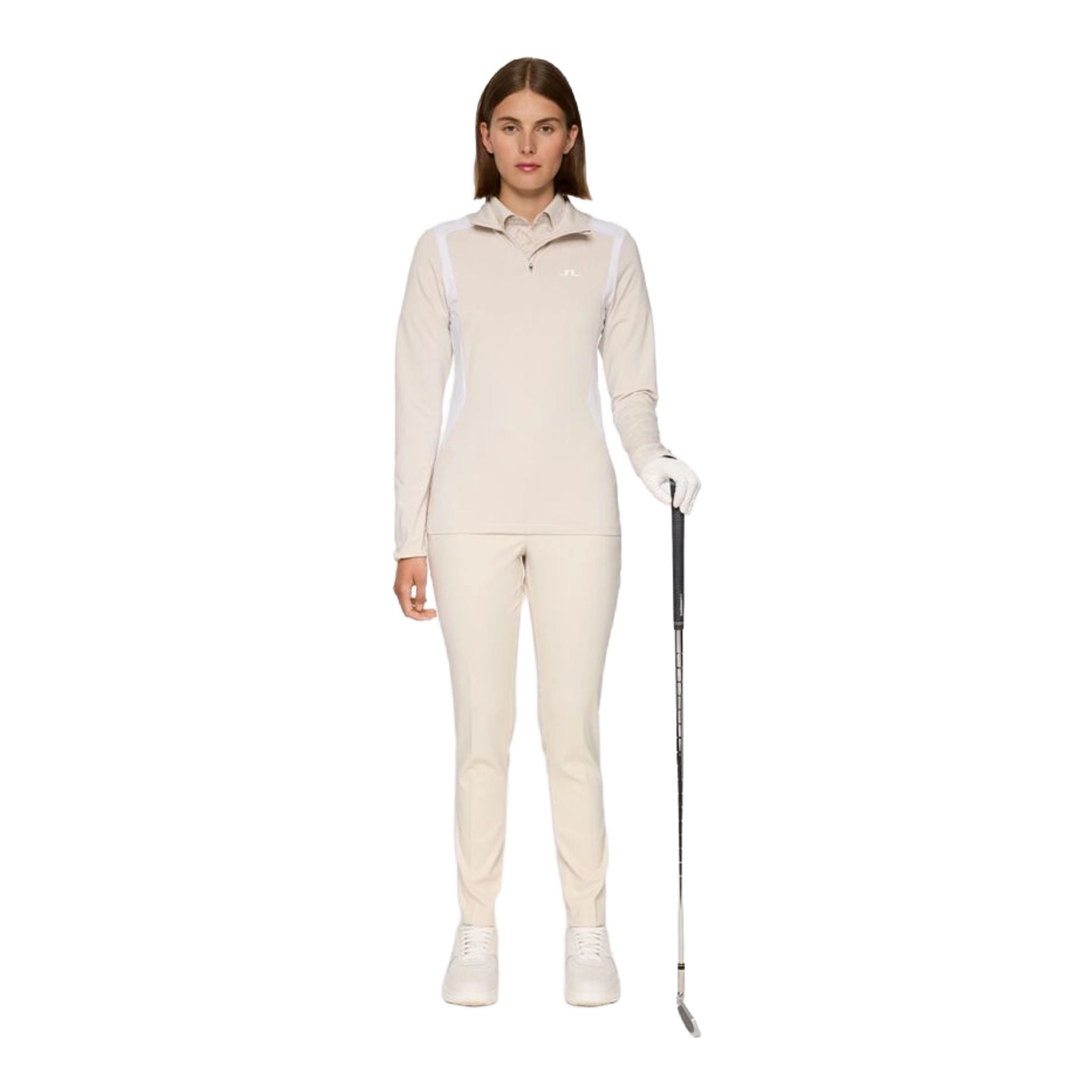 J. Lindeberg Mae Quarter Zip Midlayer da donna