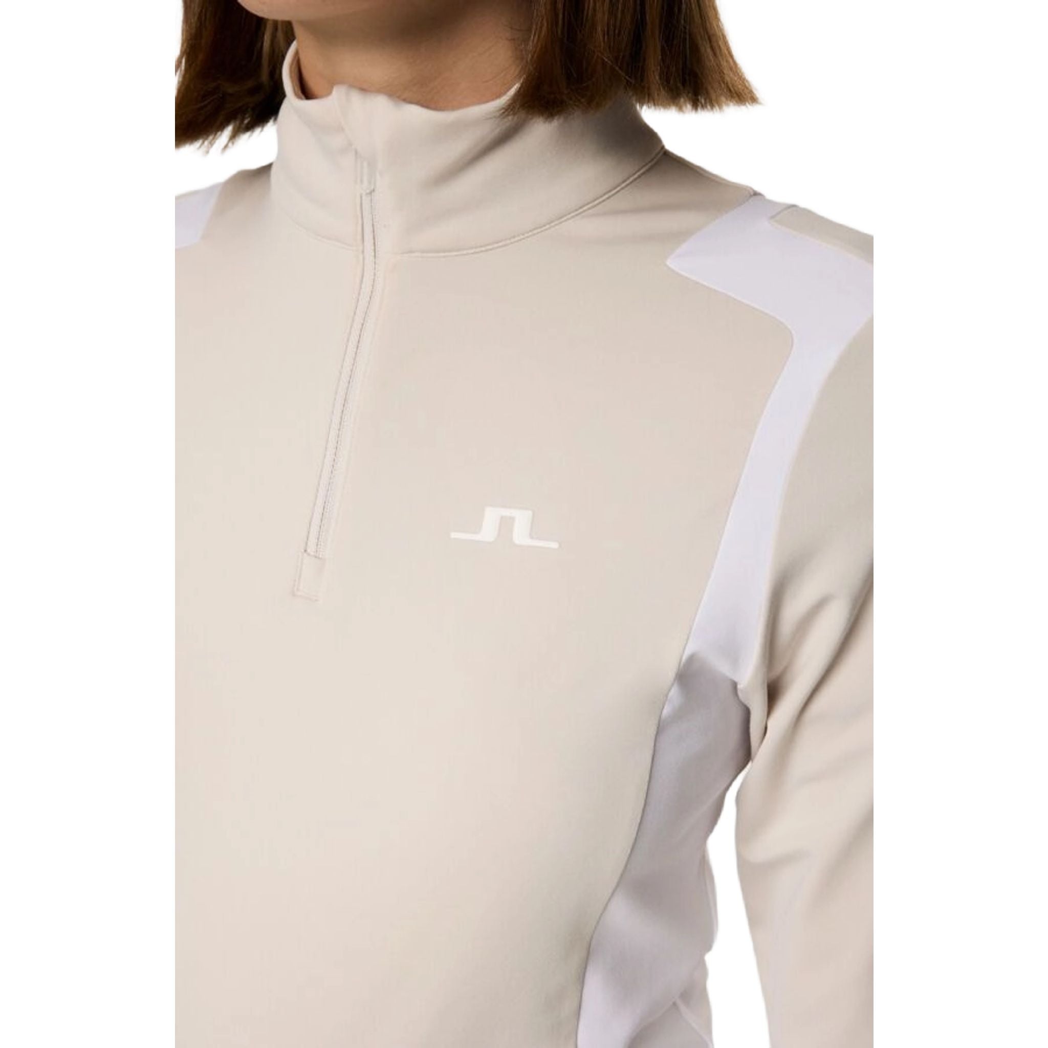J. Lindeberg Mae Quarter Zip Midlayer da donna