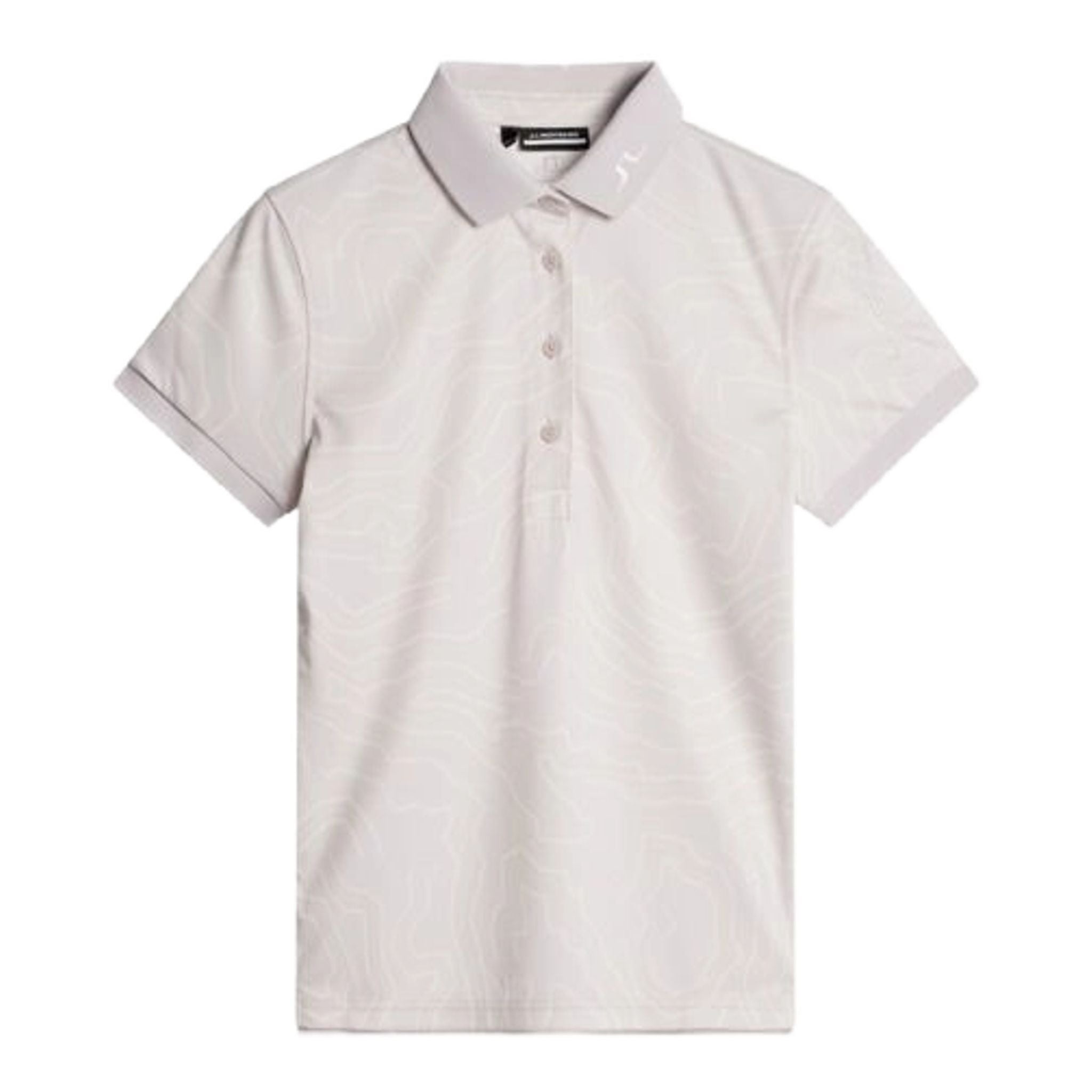 Polo da donna con stampa tecnica Tour J. Lindeberg