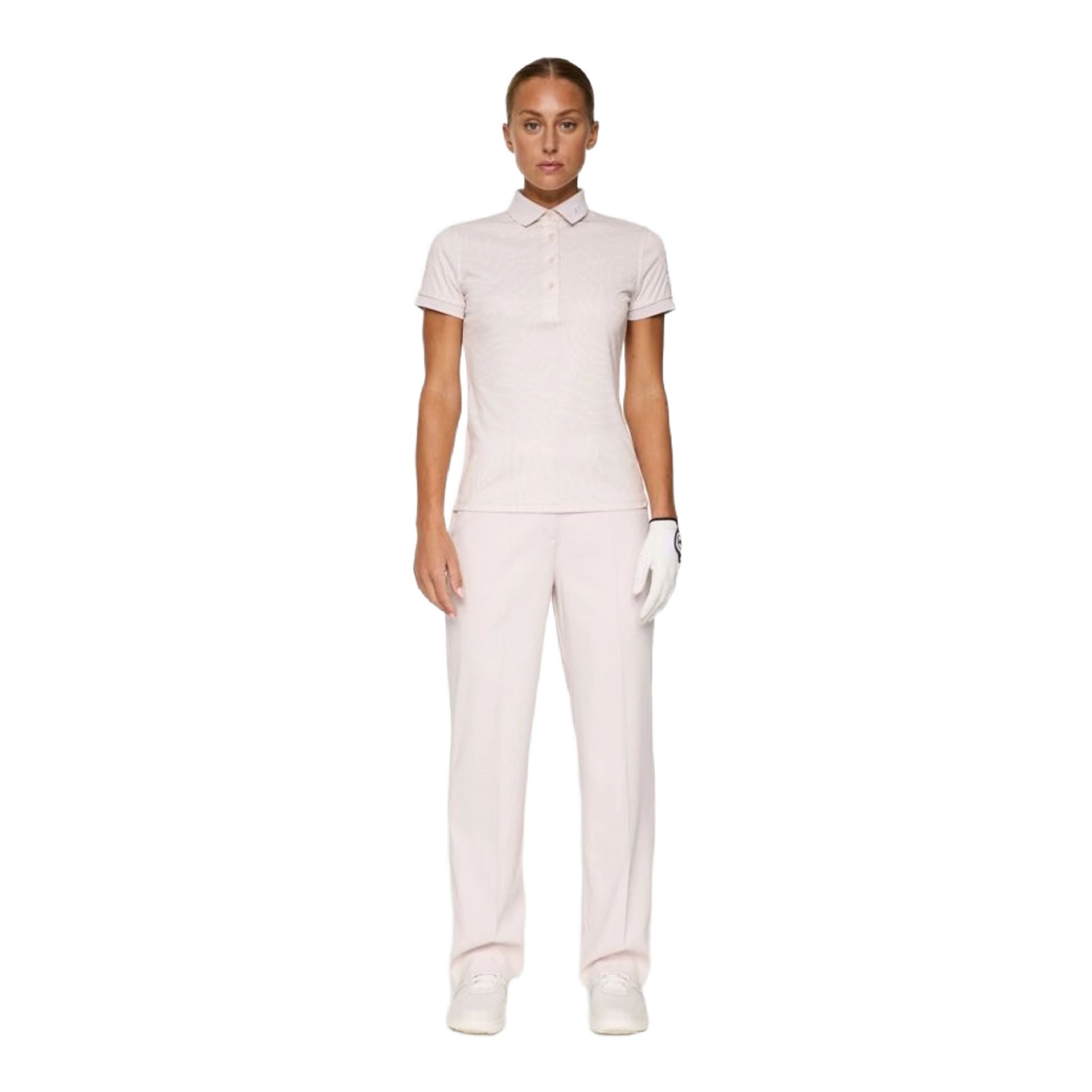 Polo da donna con stampa tecnica Tour J. Lindeberg