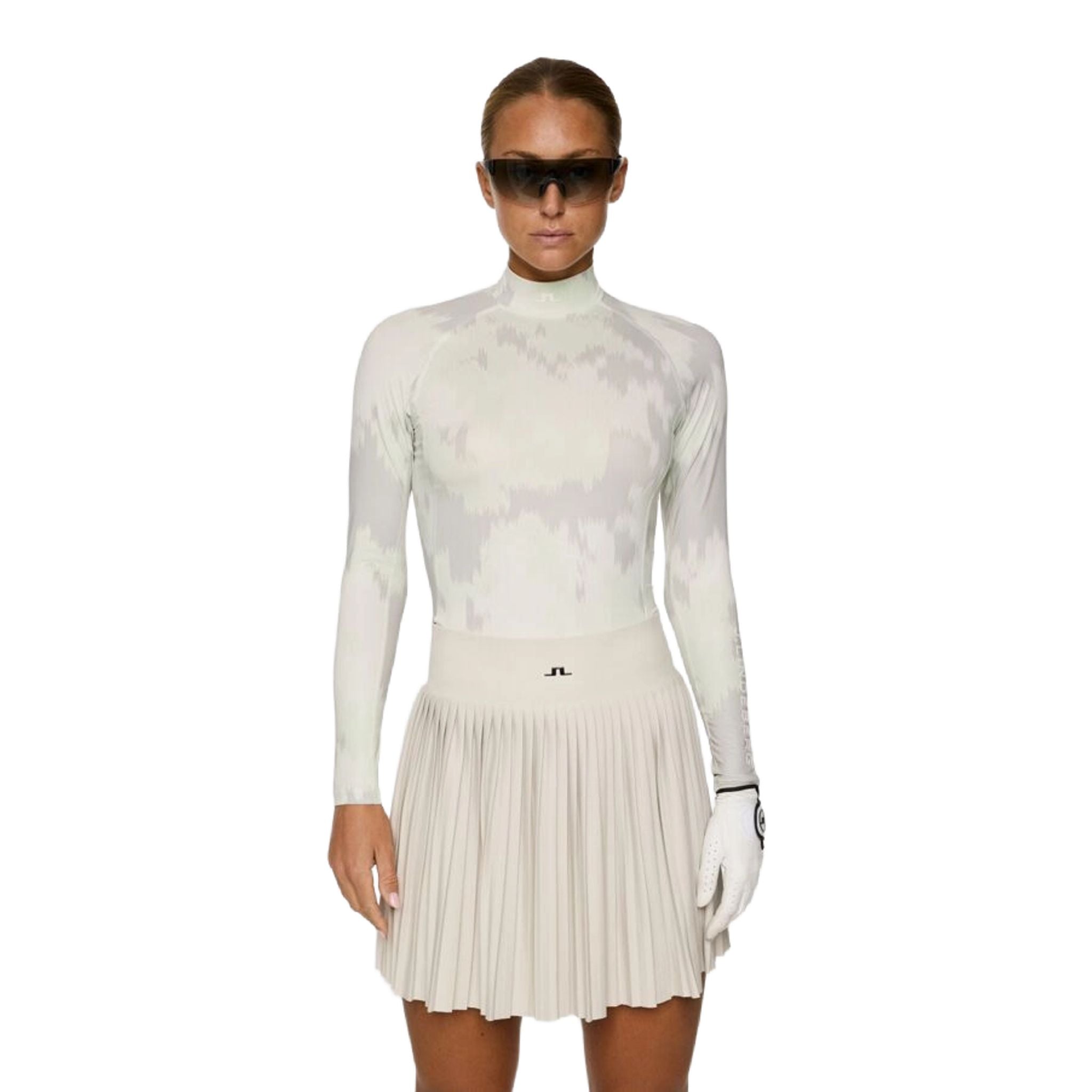 Top a compressione con stampa J. Lindeberg Ella da donna