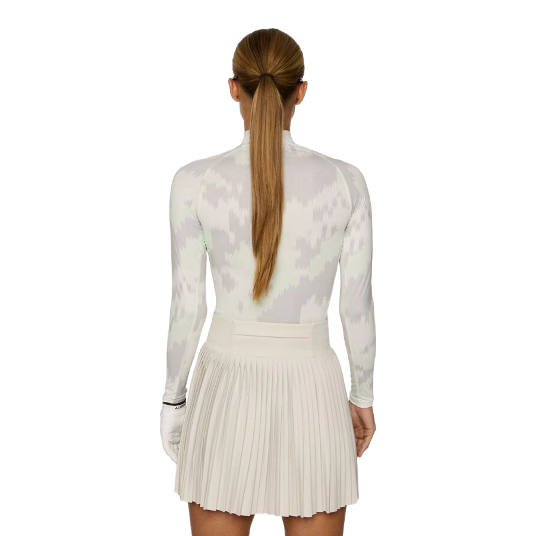 Top a compressione con stampa J. Lindeberg Ella da donna