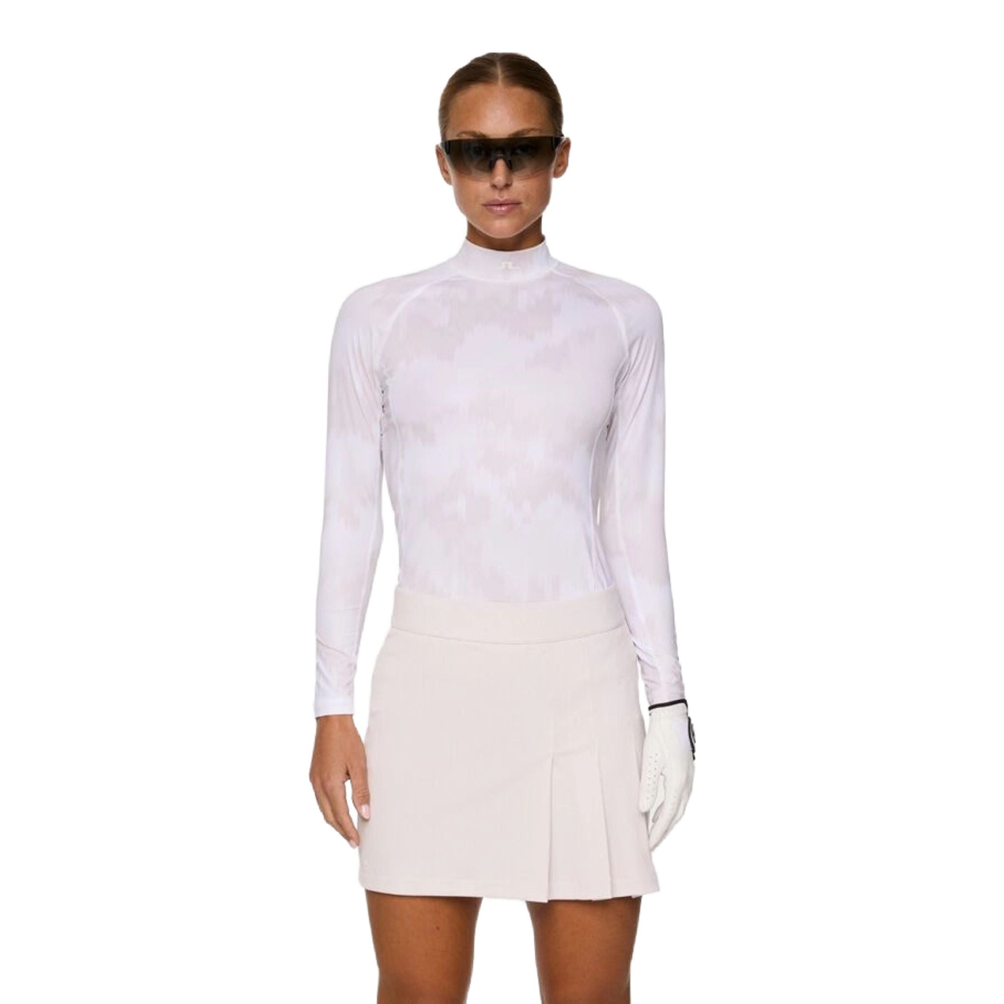 Top a compressione con stampa J. Lindeberg Ella da donna