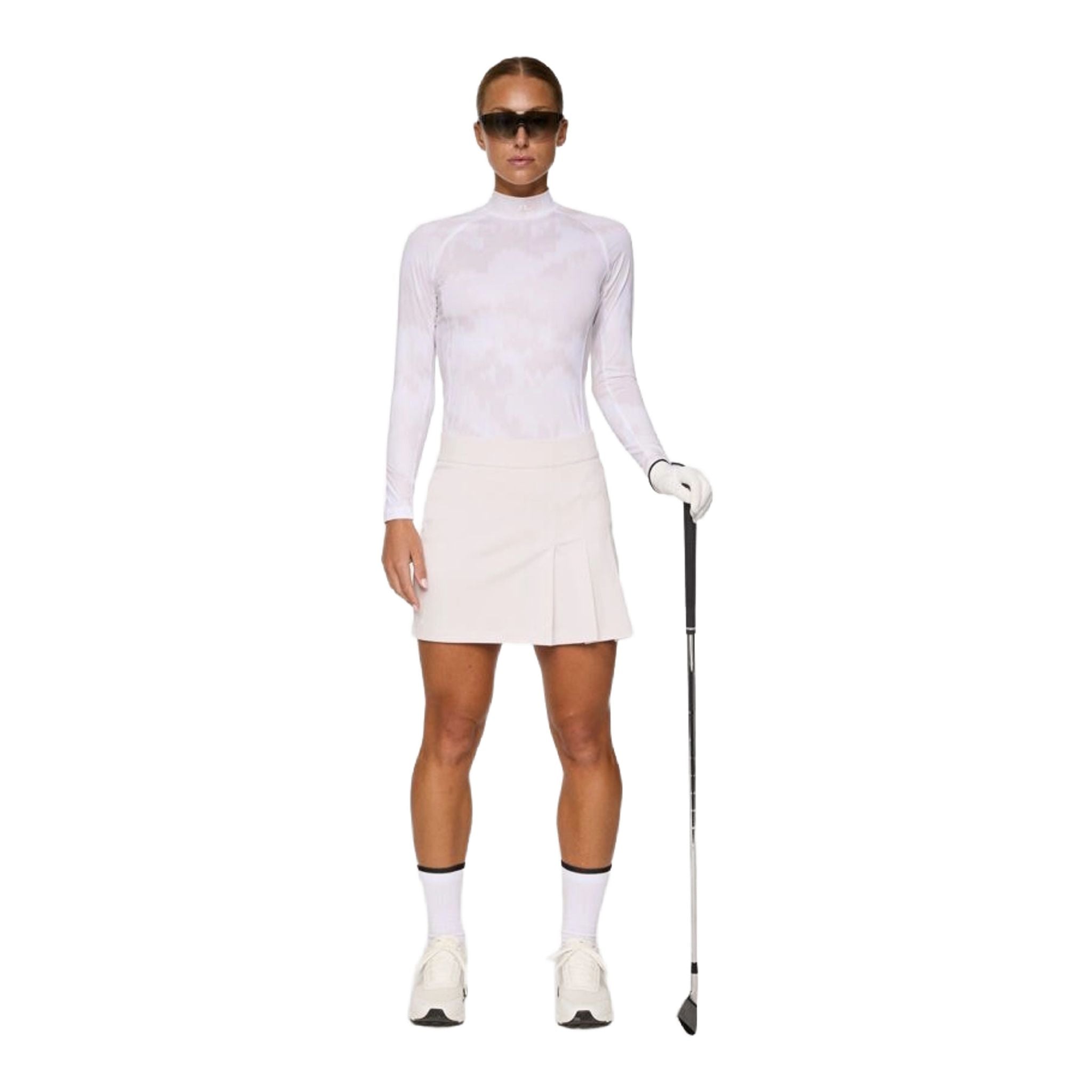 Top a compressione con stampa J. Lindeberg Ella da donna