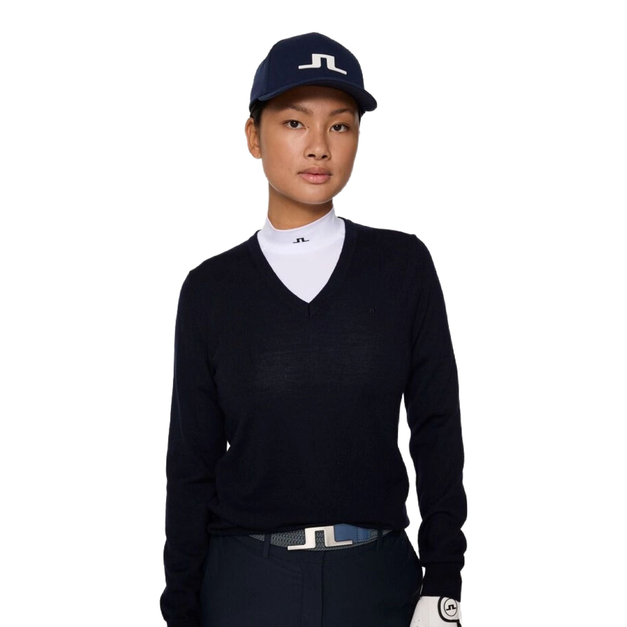 Maglione lavorato a maglia Amaya di J. Lindeberg da donna