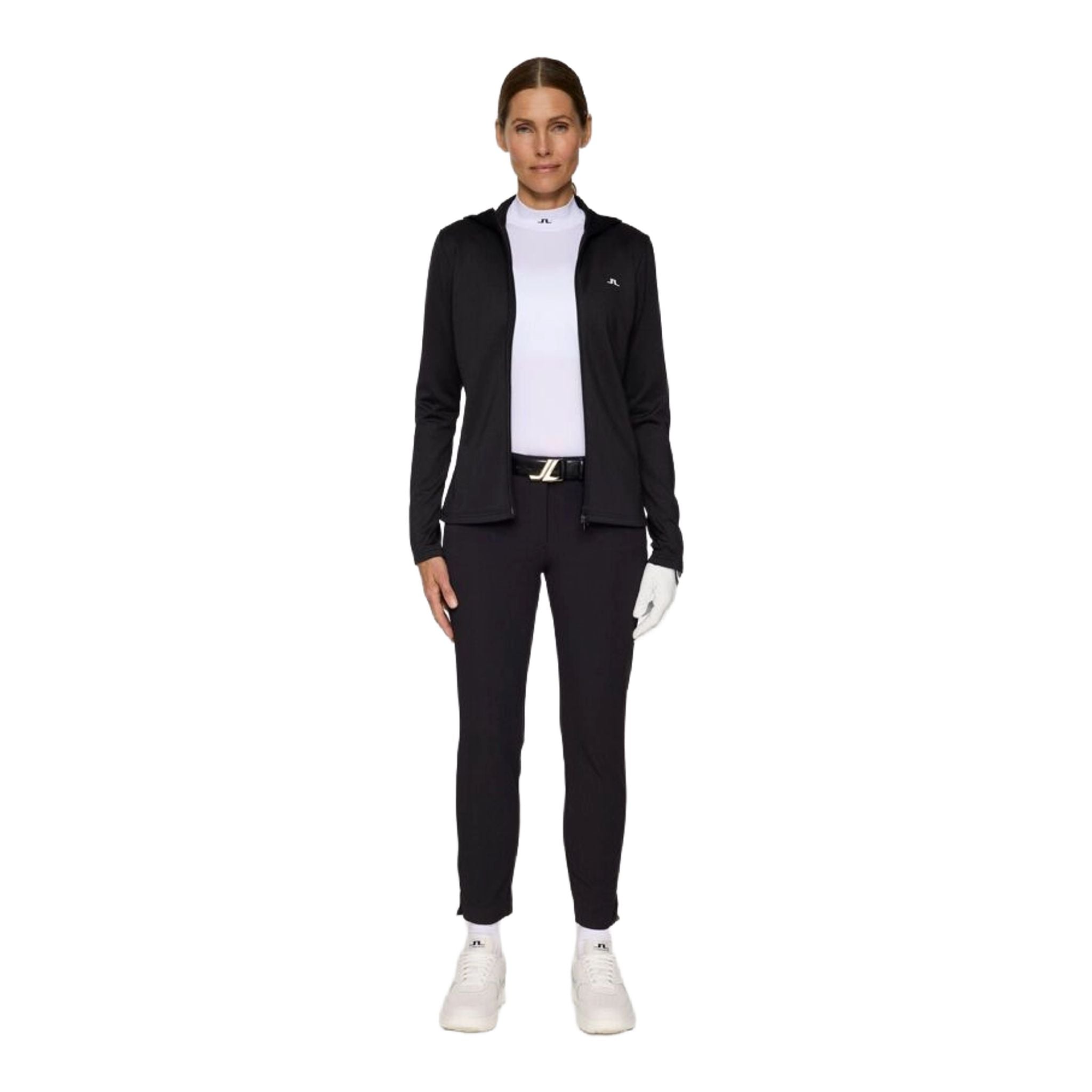 Pantaloni in pile twill J. Lindeberg Lei da donna