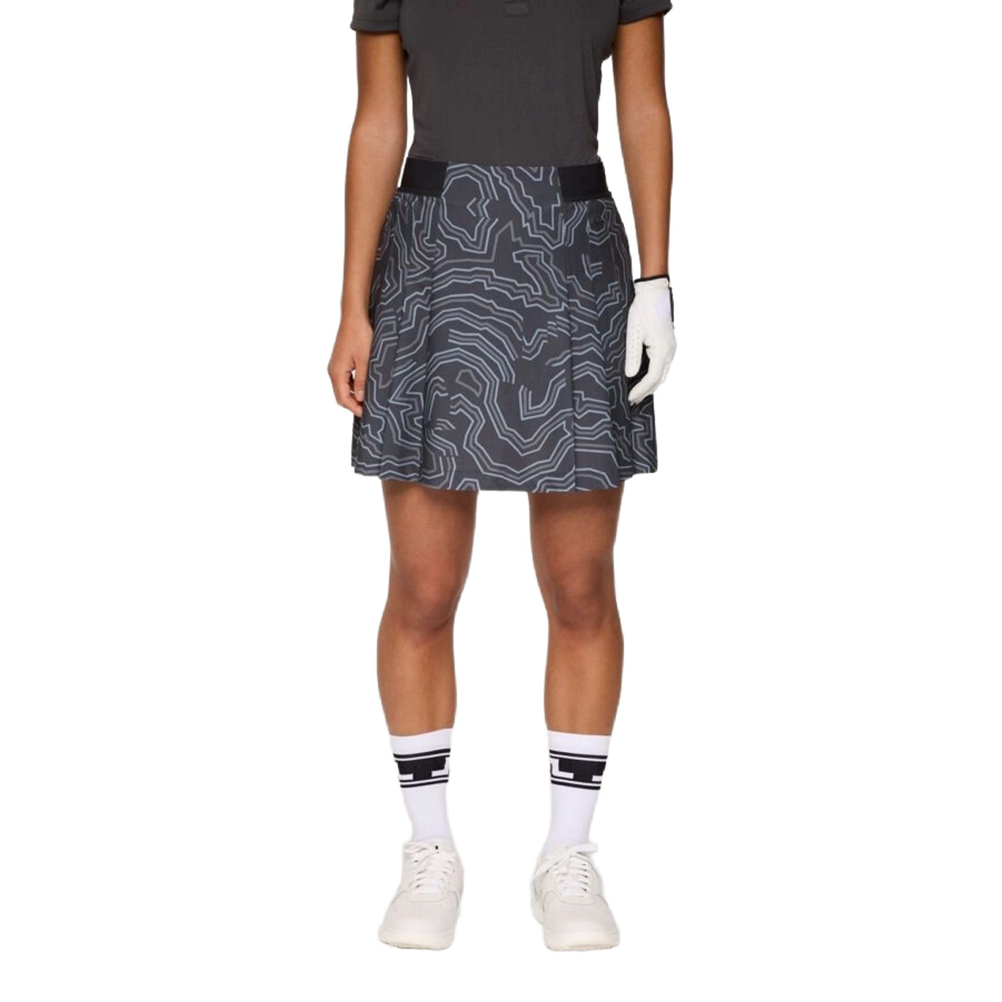 Gonna stampata Alesia di J. Lindeberg da donna