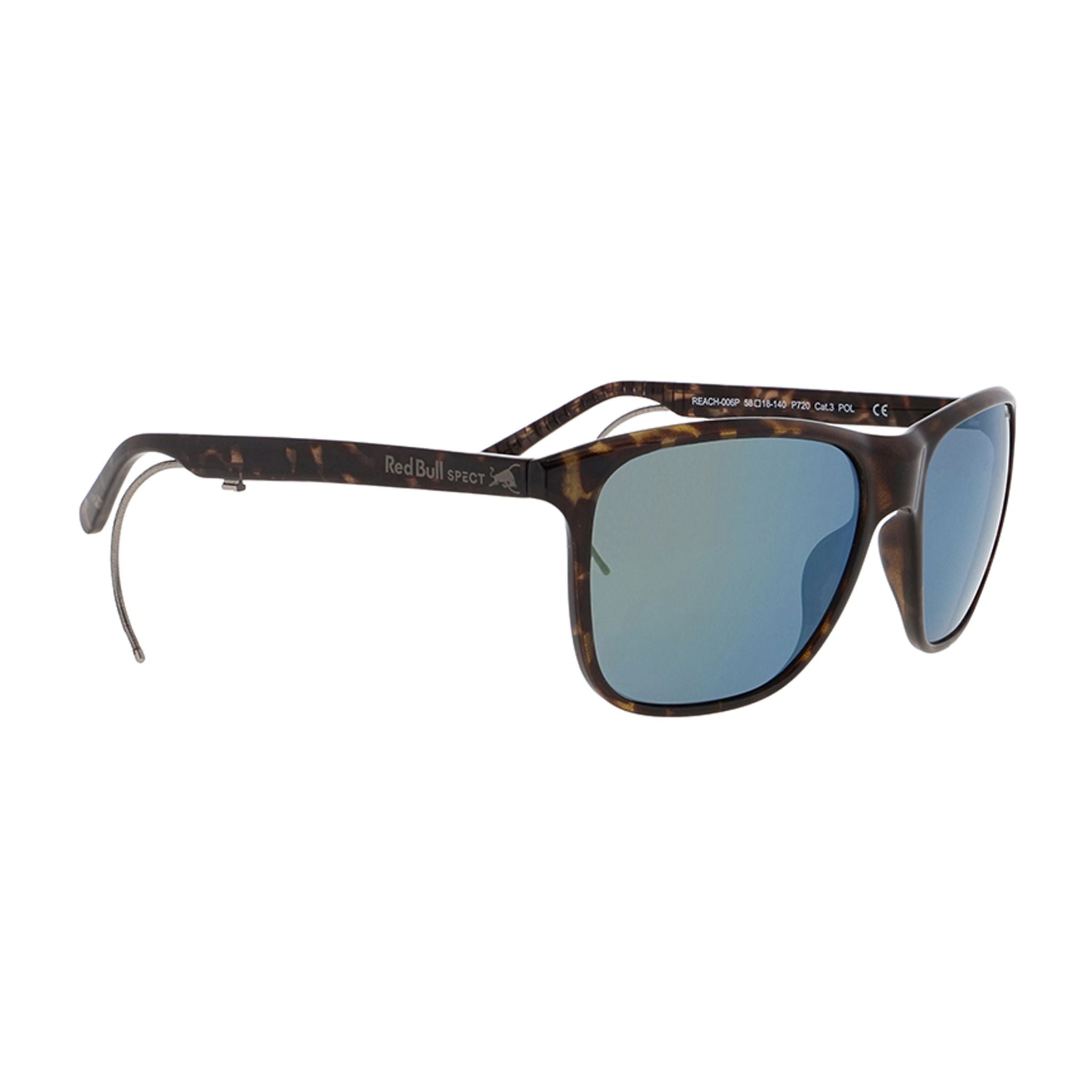 RedBull Spect Eyewear REACH Dark Havana/Smoke Olive Mirror