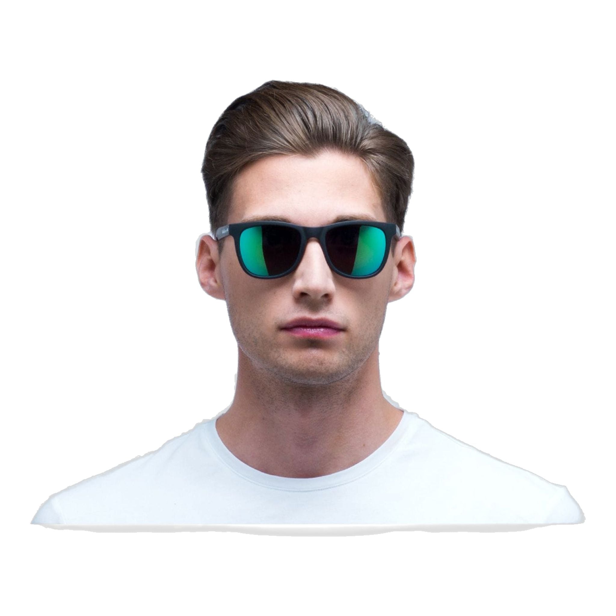 RedBull Spect Eyewear LAKE Nero/Smoke Green Mirror