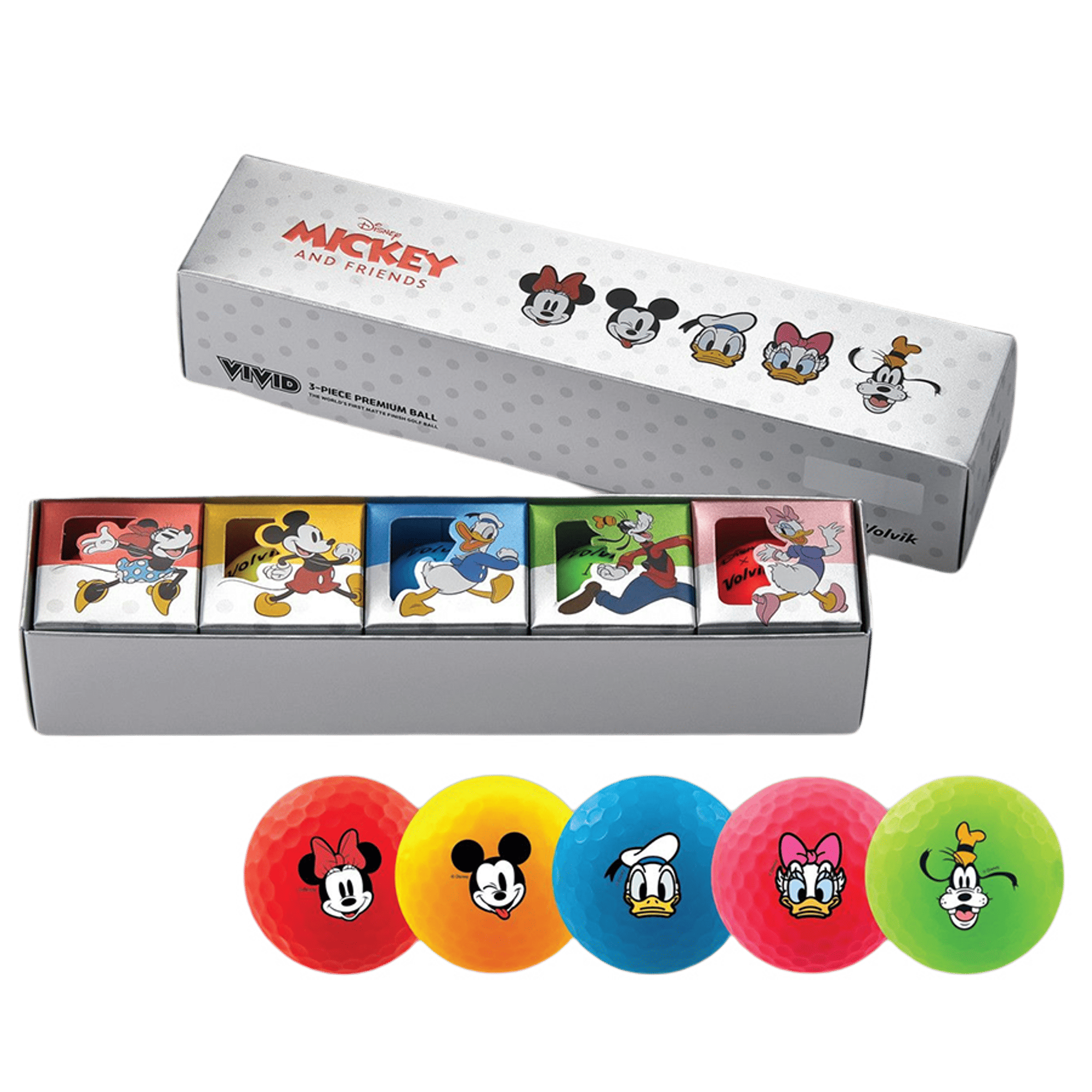 Pacchetto 5 personaggi Disney Volvik
