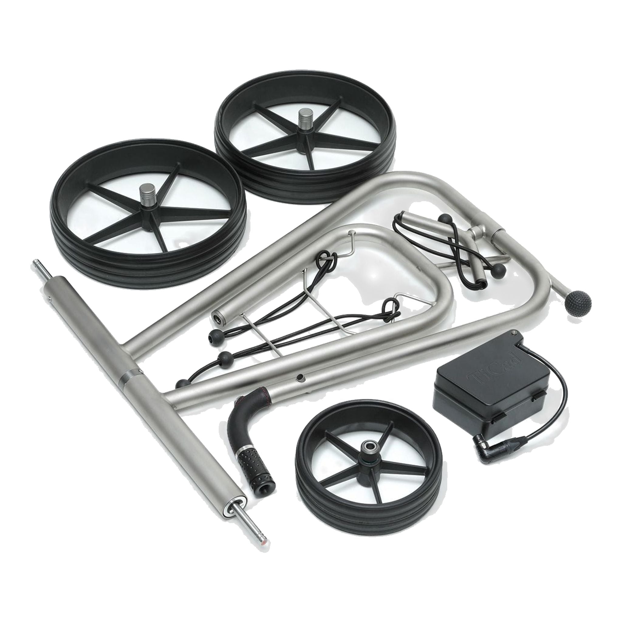 TiCad Tango (ruote in vetroresina e freno di stazionamento elettrico) + portaombrelli