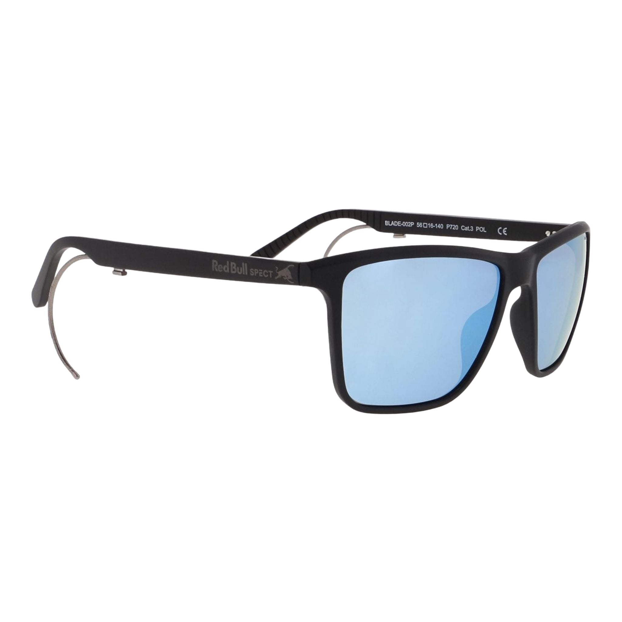 RedBull Spect Eyewear BLADE Nero/Smoke Ice Blue Mirror