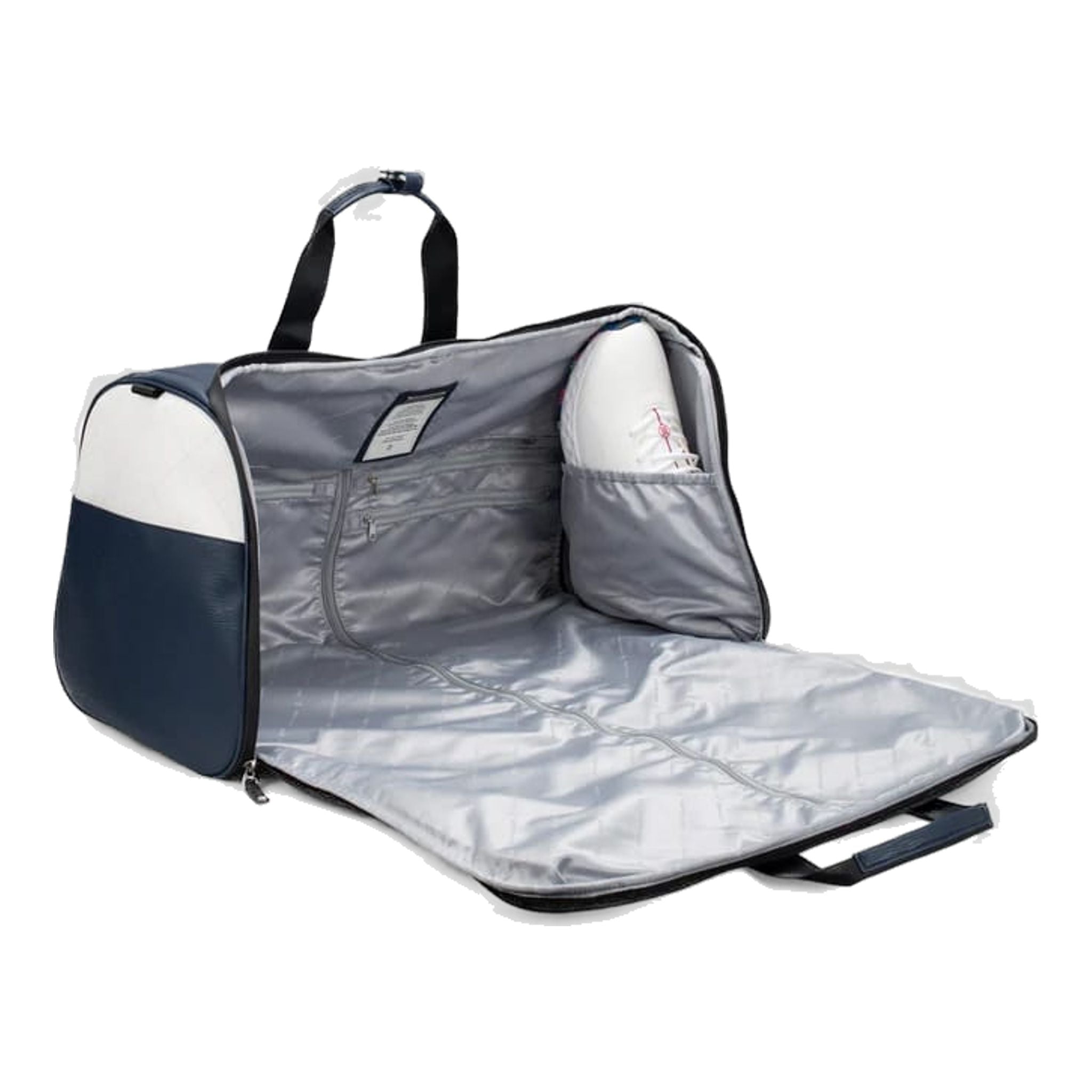 Vessel The Open Duffle Bag Bianco, Blu navy