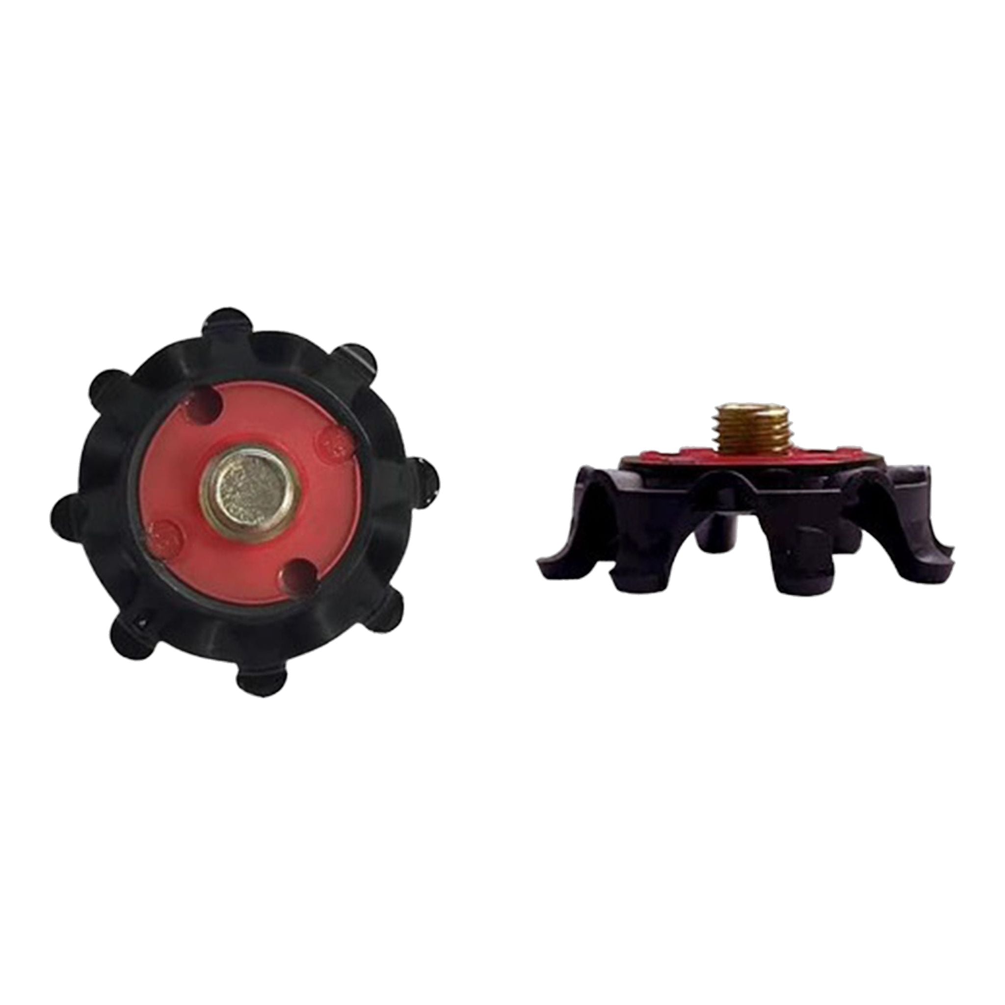 Softspikes Pulsar Small Metal 22 pezzi Nero, Rosso