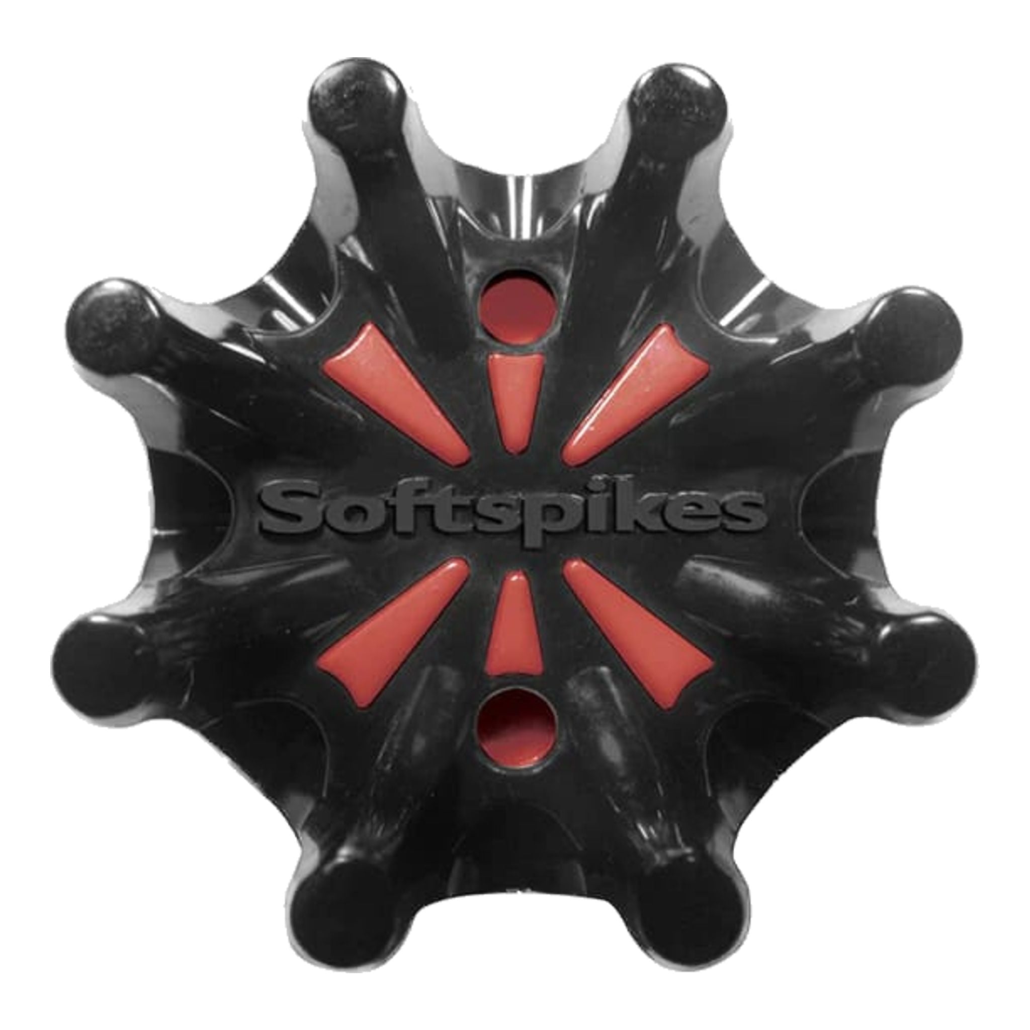Softspikes Pulsar Small Metal 22 pezzi Nero, Rosso