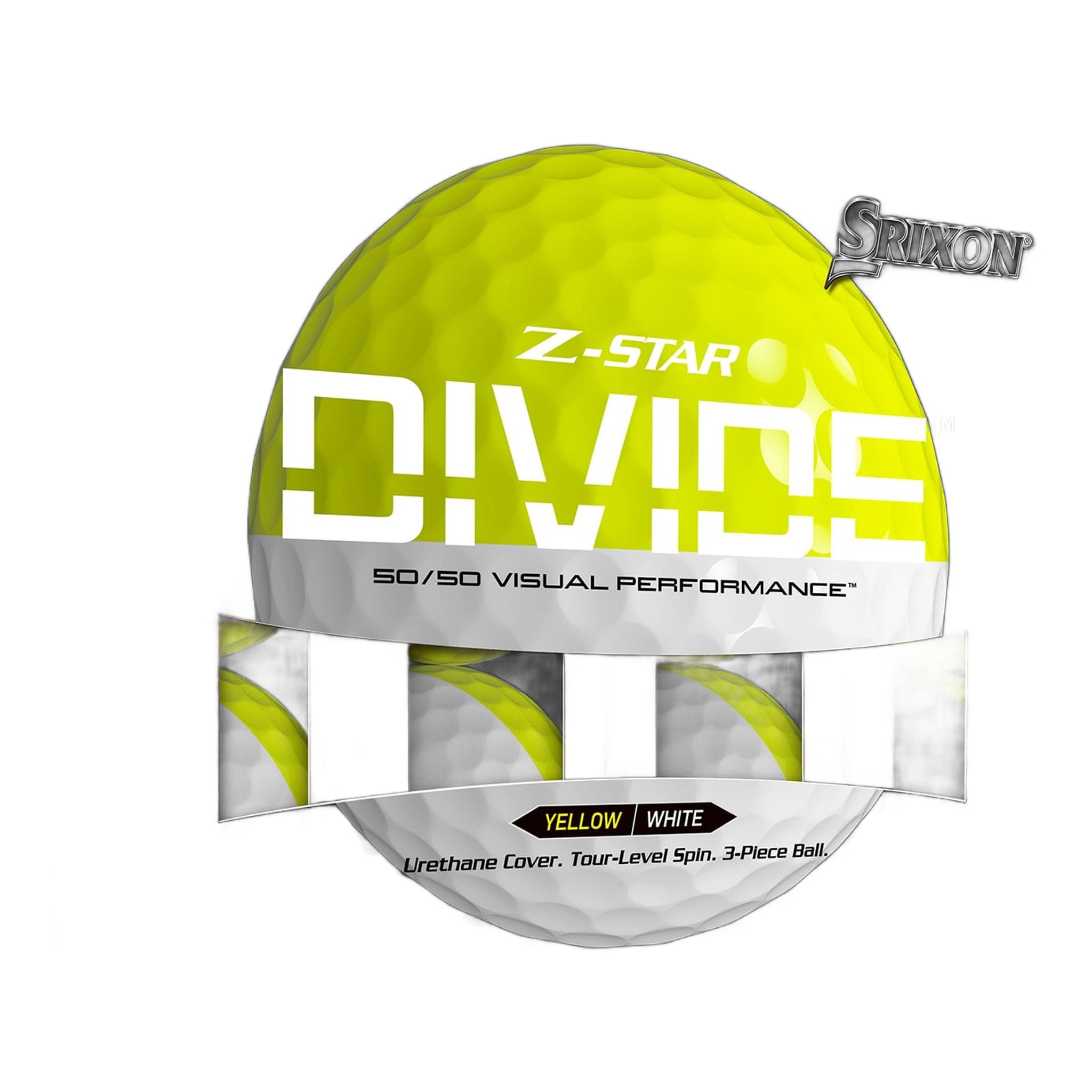 Palline da golf Srixon ZS8 Divide