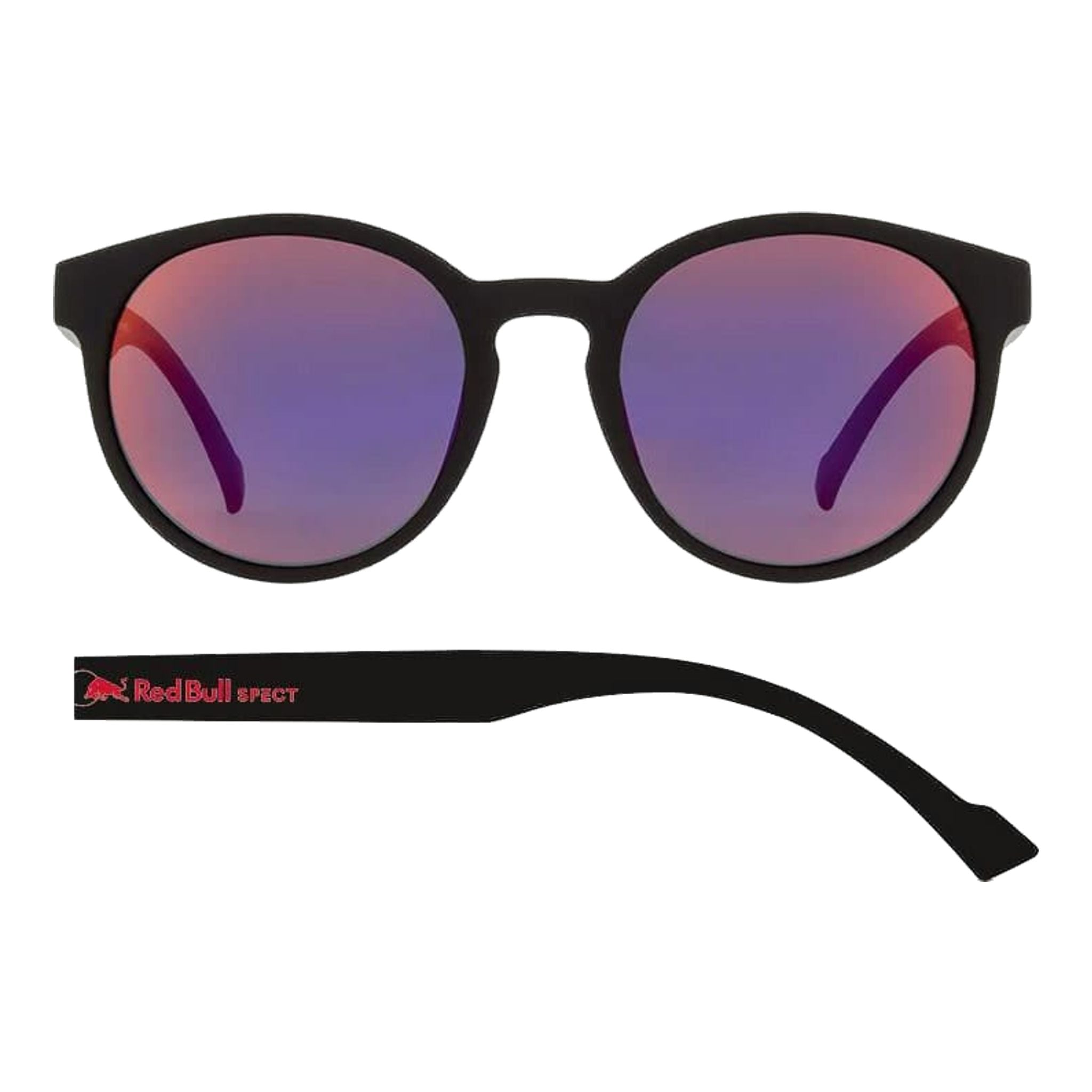 RedBull Spect Eyewear Lace Nero/Smoke Red Mirror
