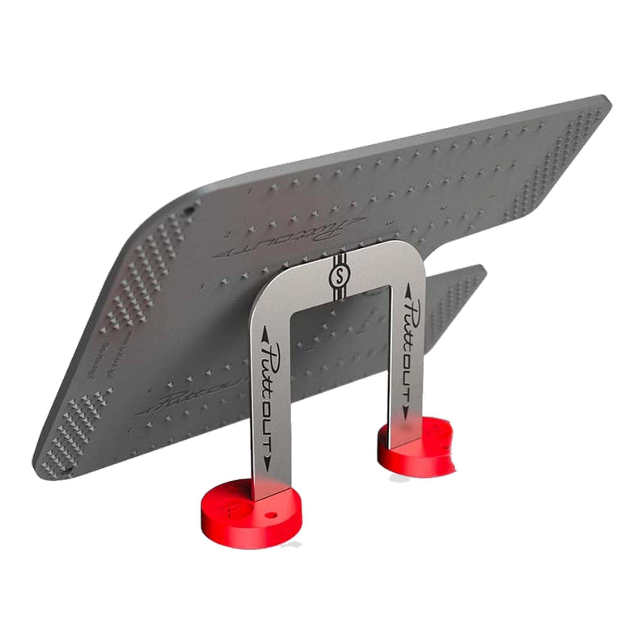 PuttOUT Putting Mirror Rosso/Grigio