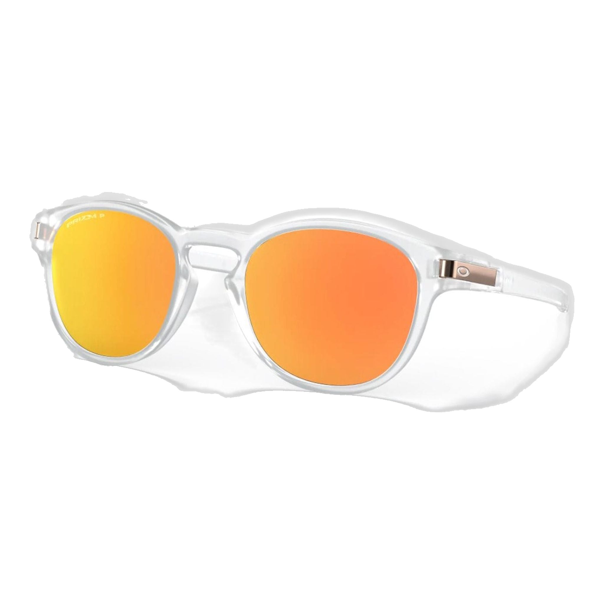 Oakley M Latch Matte Clear Prizm Rose Gold Polarized Uomo