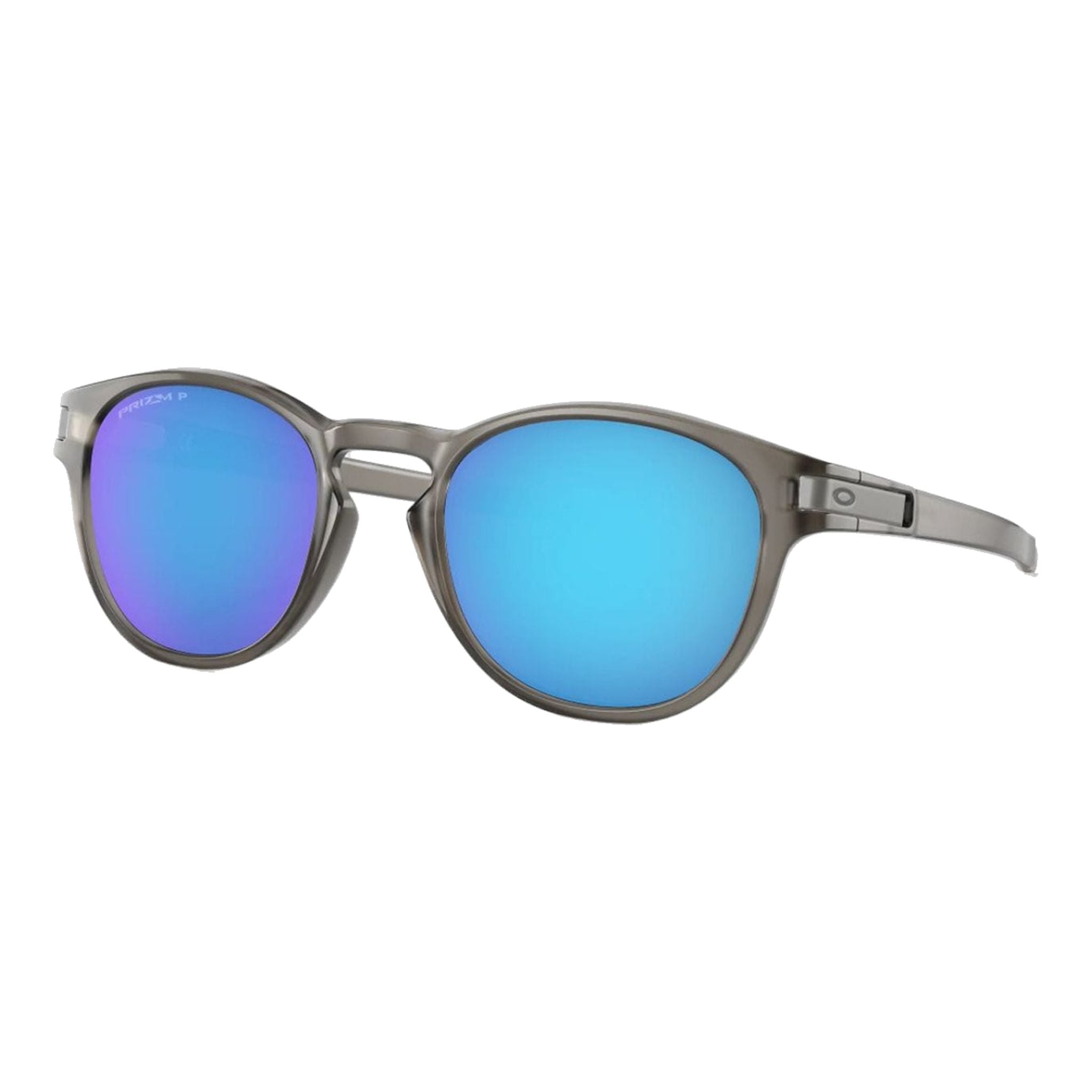 Oakley M Latch Matte Gray Ink Prizm Sapphire Polarized Uomo