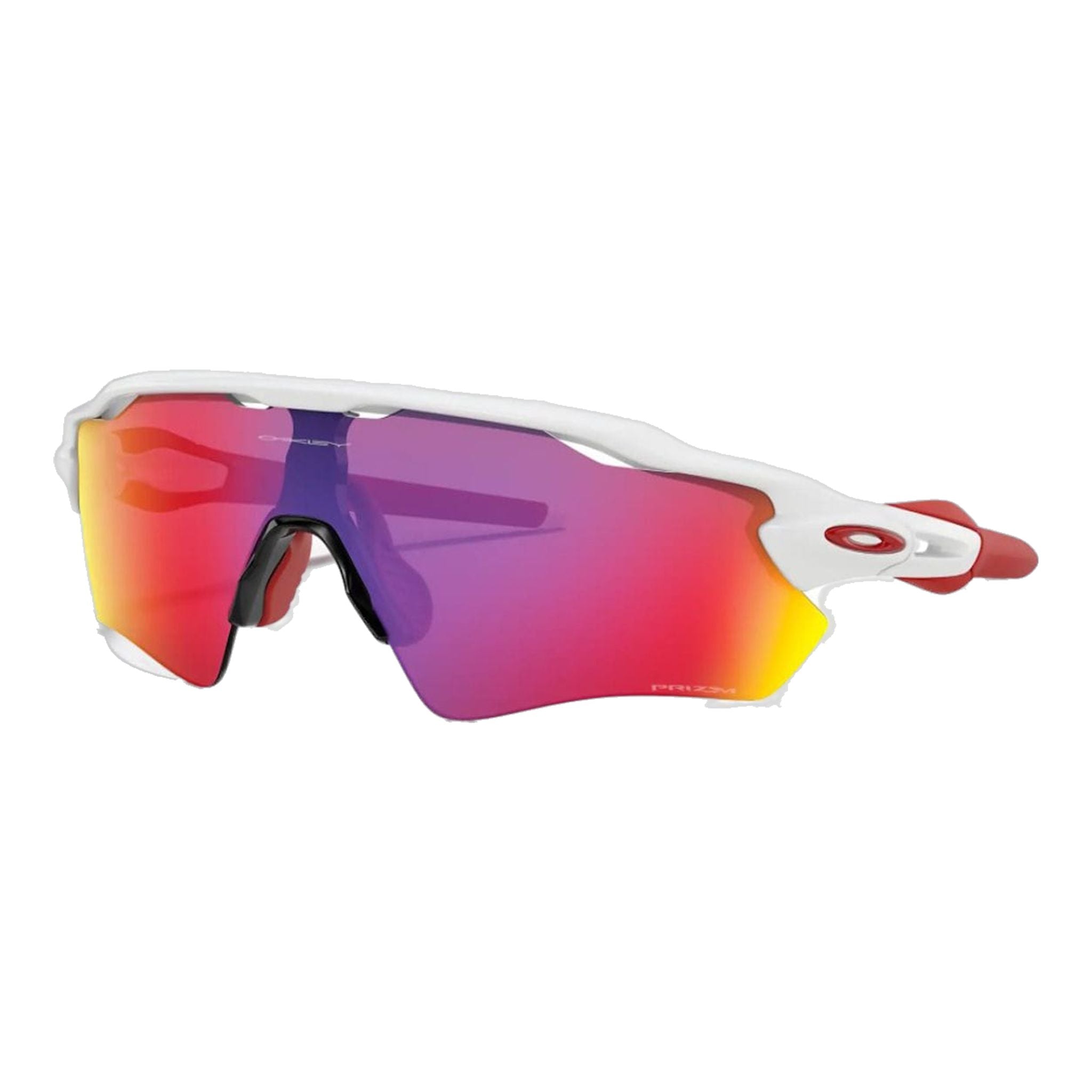 Oakley M Radar EV Path Polished White Prizm Road Uomo