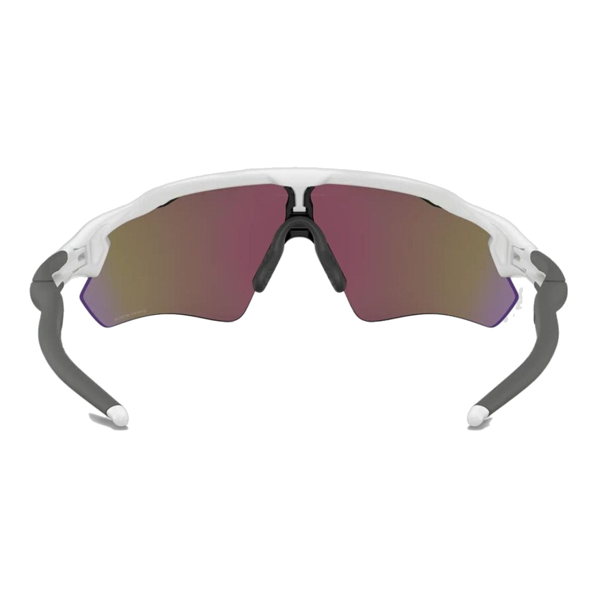 Oakley M Radar EV Path Polished White Prizm Sapphire Uomo