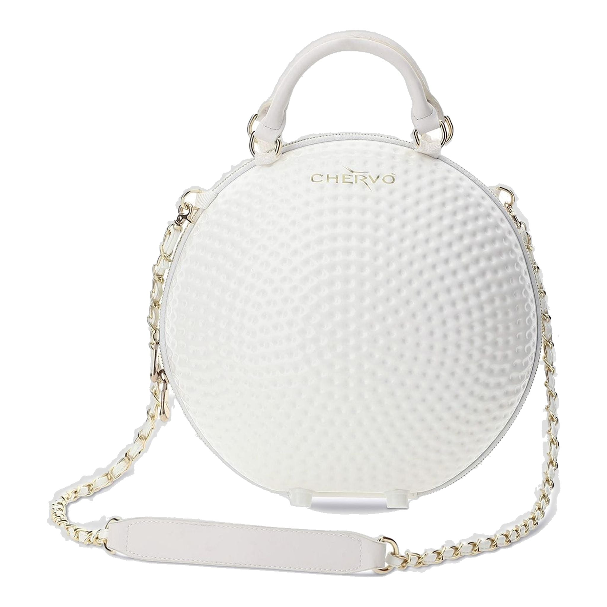Chervo Uchainball Lockerbag, zaino da donna bianco