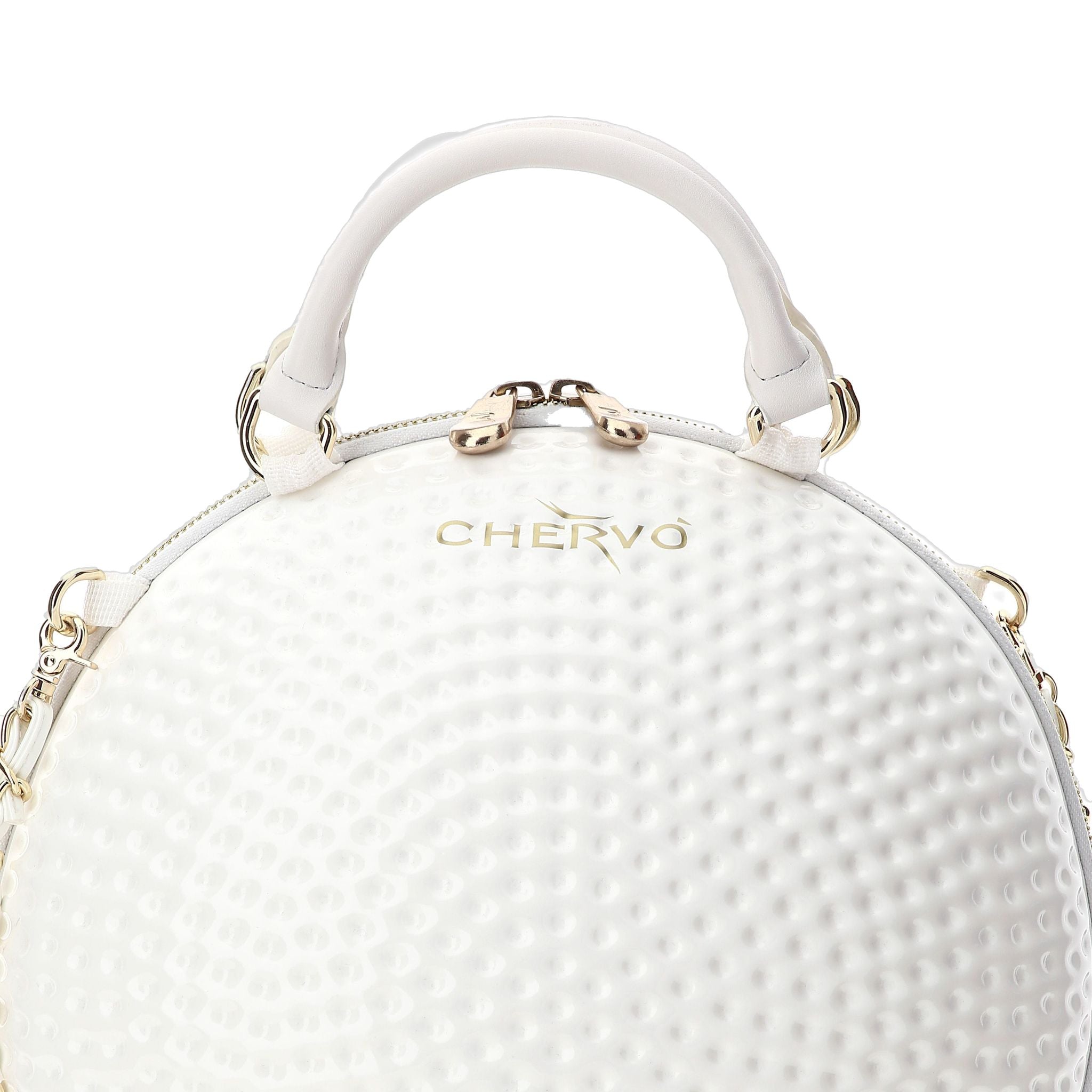 Chervo Uchainball Lockerbag, zaino da donna bianco