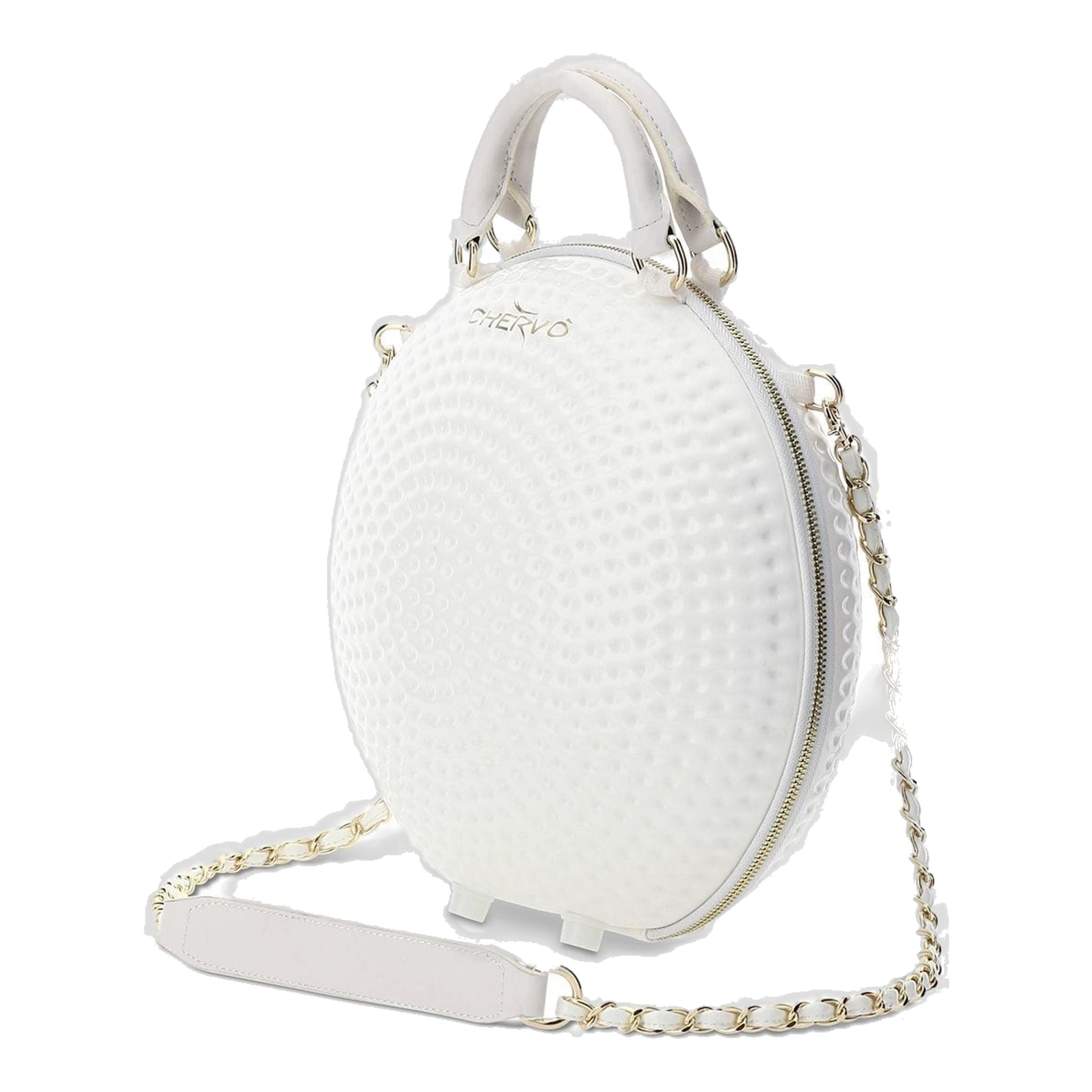 Chervo Uchainball Lockerbag, zaino da donna bianco