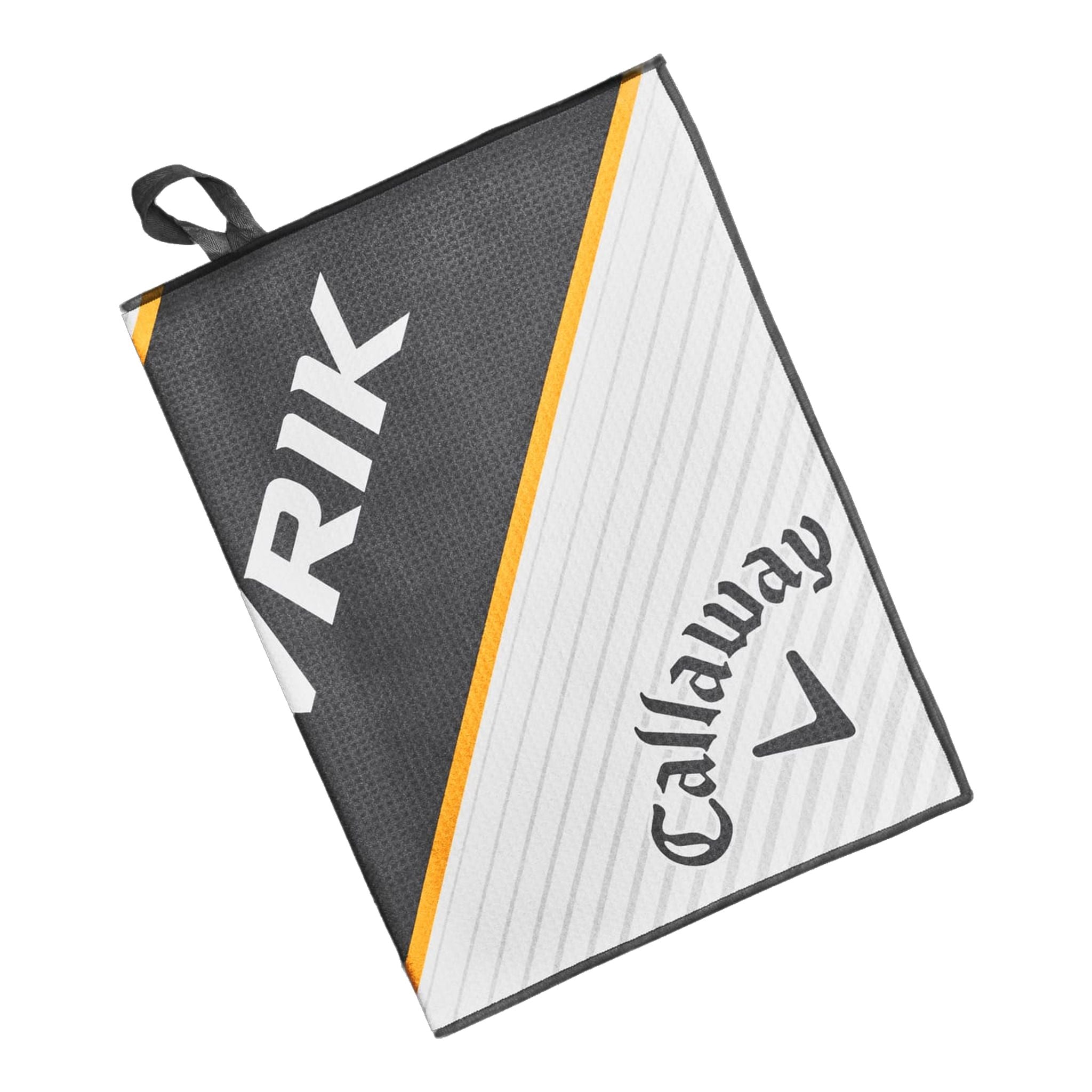 Callaway Mavrik Asciugamano 30x20 Bianco/Carbone/Arancione
