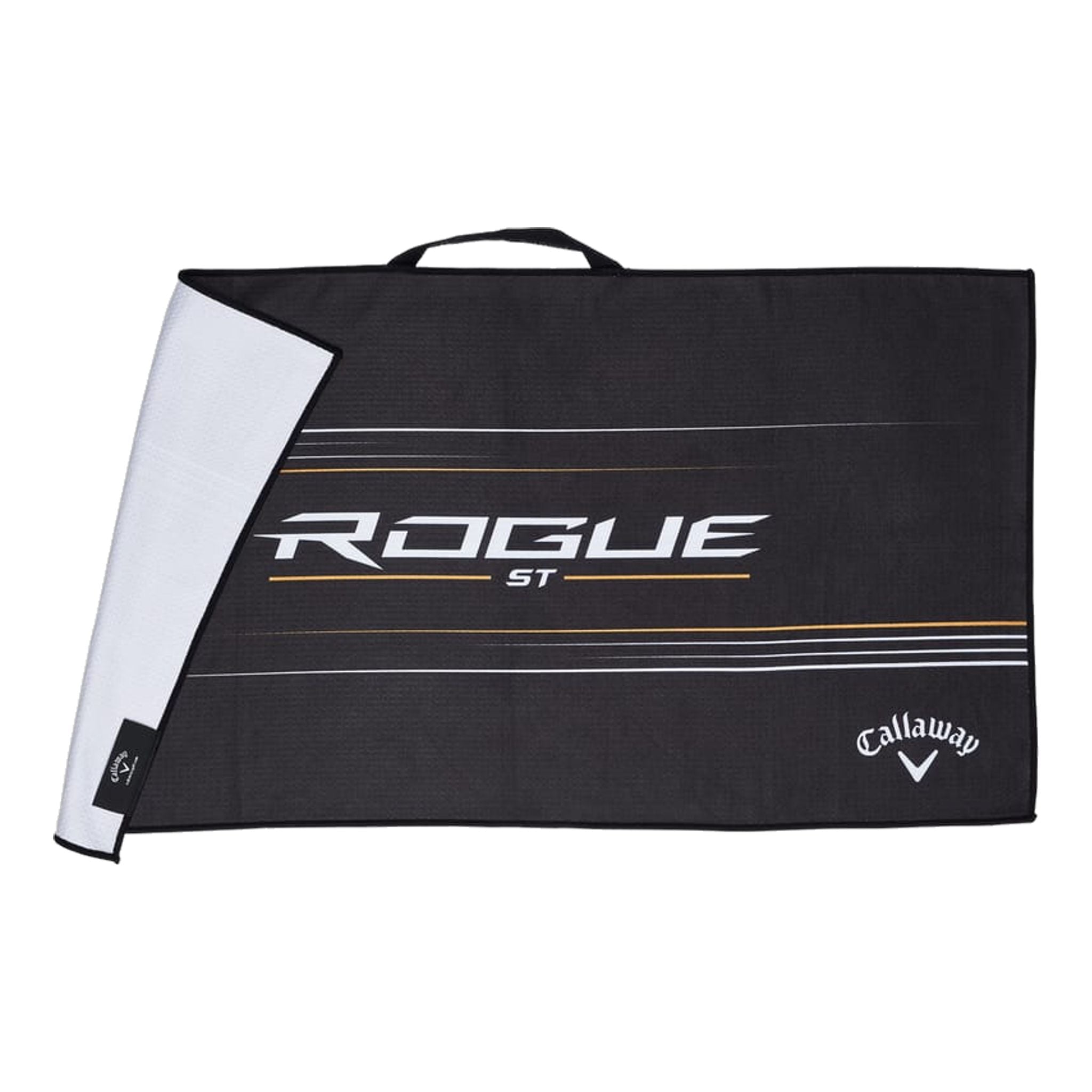 Callaway Rogue Asciugamano 35x19 Nero, Bianco, Oro