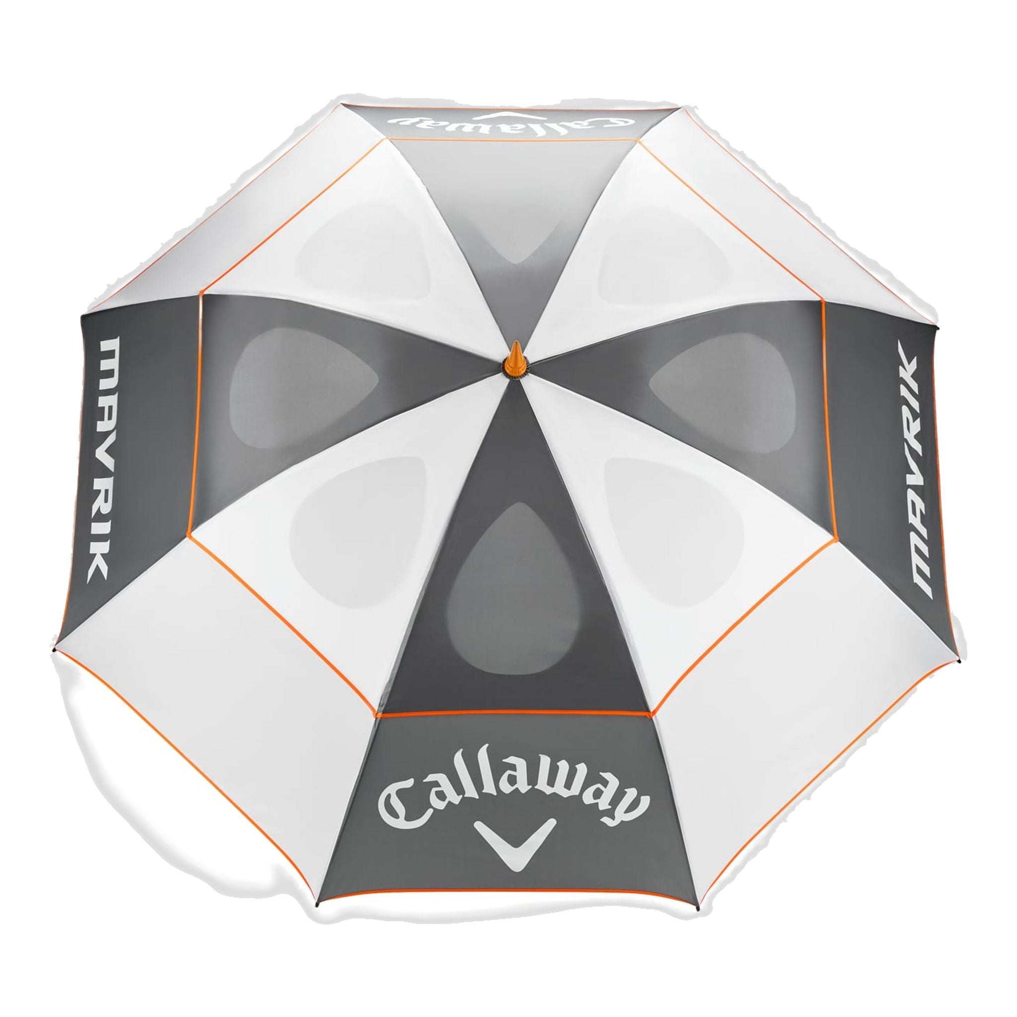 Callaway Mavrik 68 DBL Ombrello Bianco/Carbone/Arancione