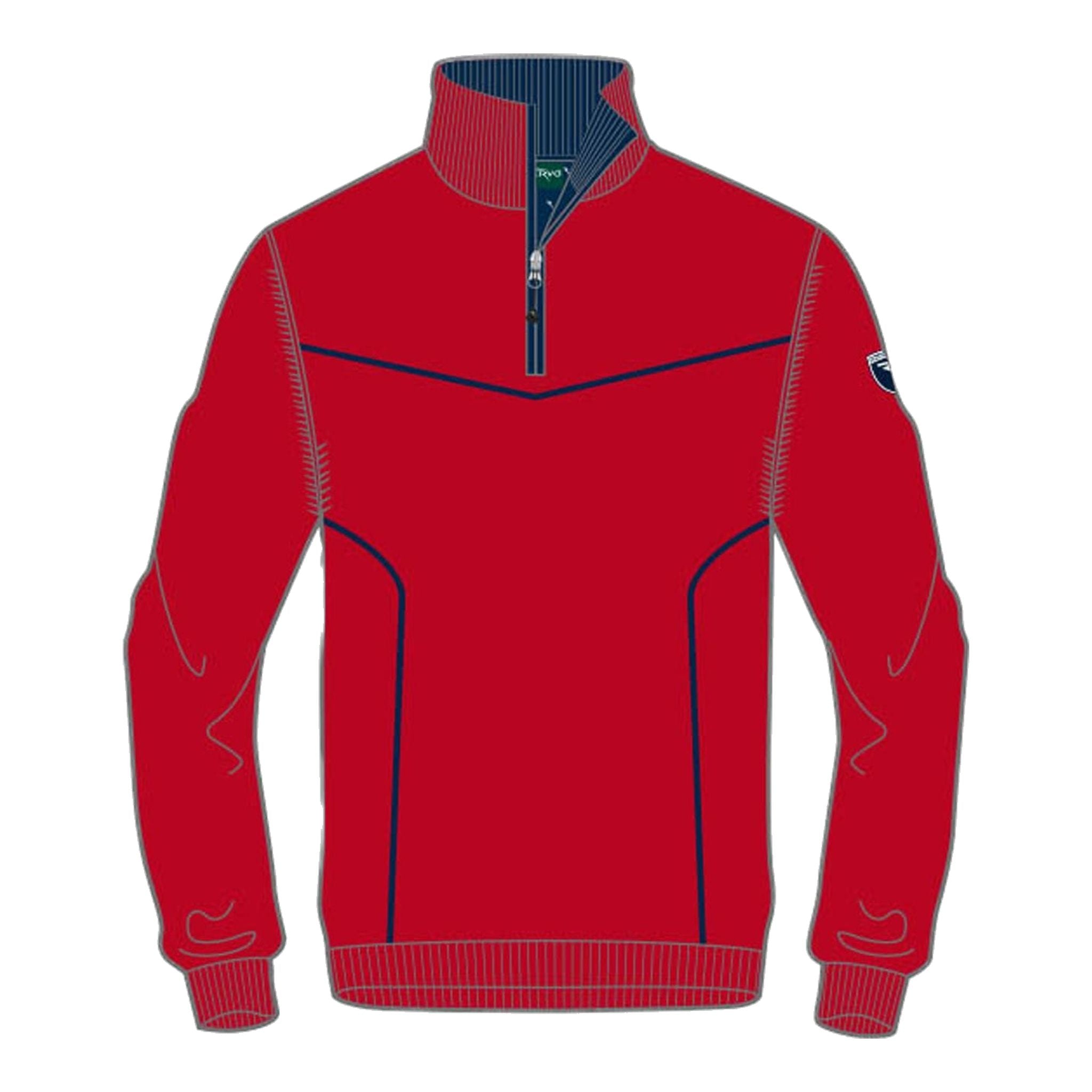 Chervo M Nadel Maglione Rosso Uomo