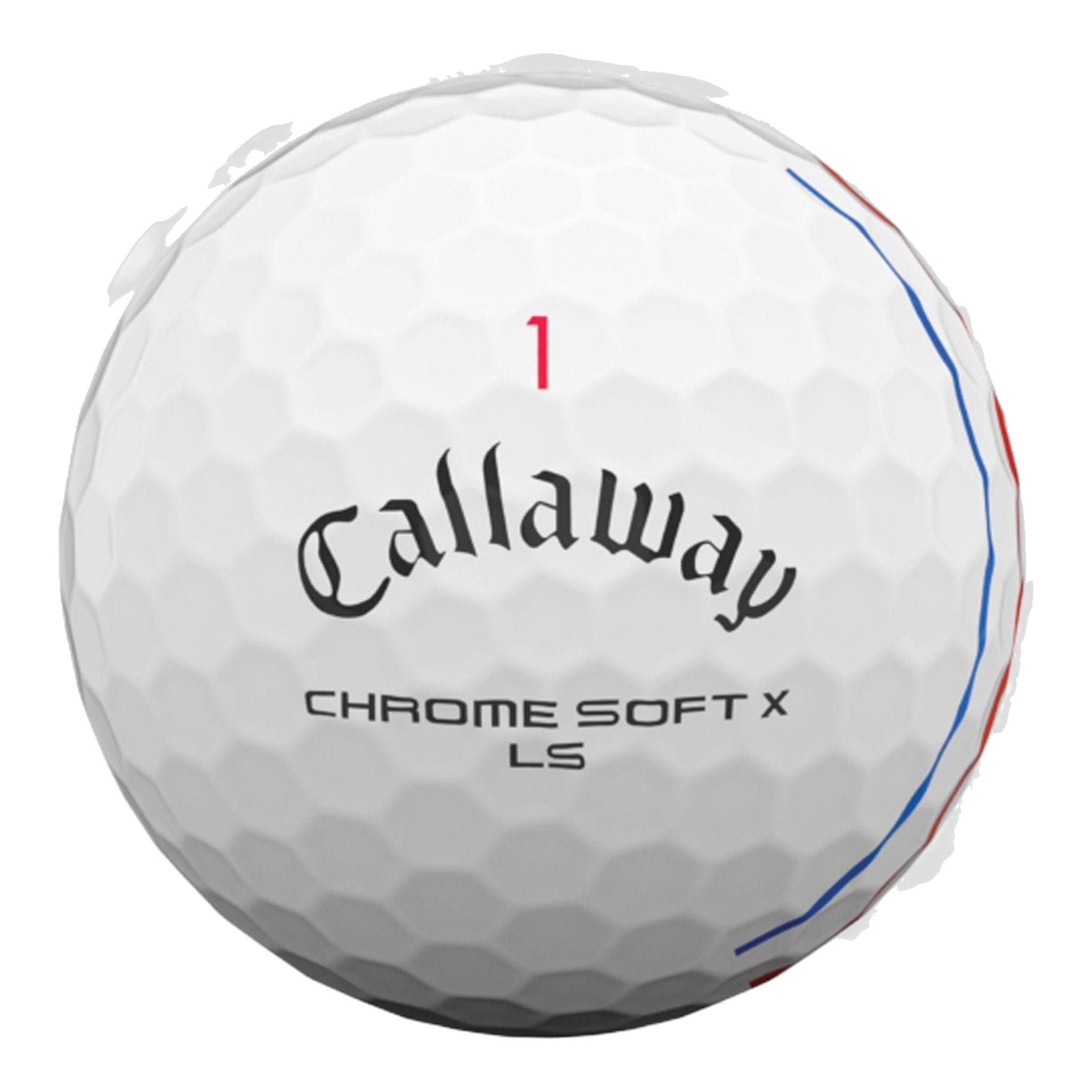 Callaway Chromesoft X LS Triple Track 2021 12 palline da golf bianche