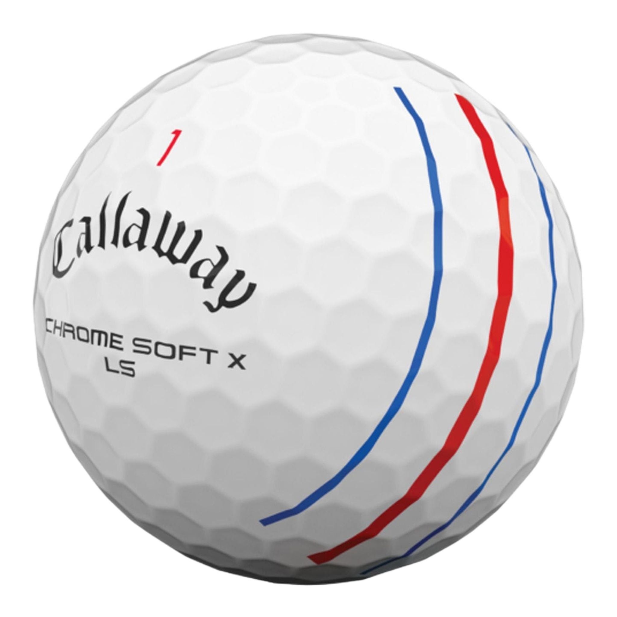 Callaway Chromesoft X LS Triple Track 2021 12 palline da golf bianche