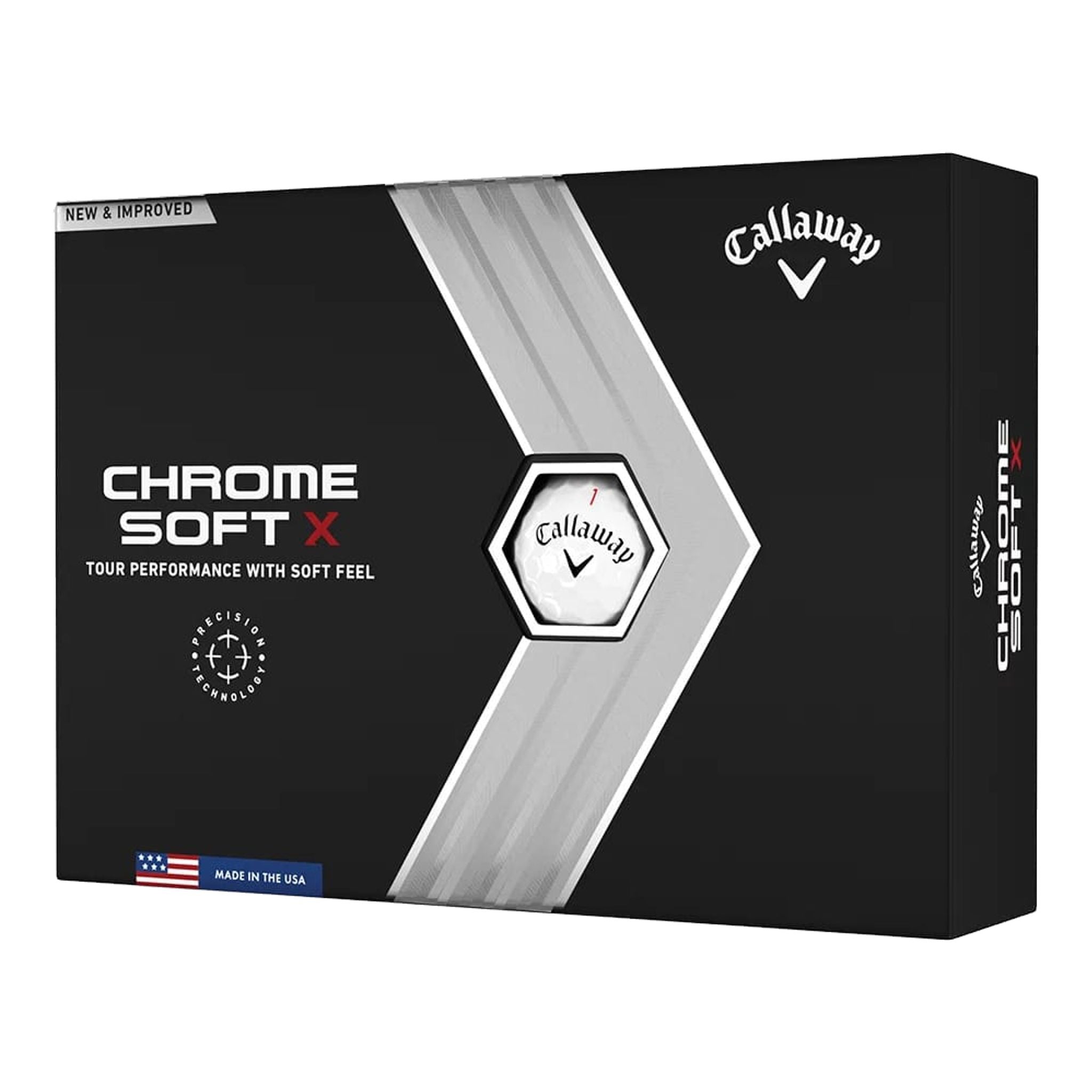 Palline da golf Callaway Chrome Soft X 2022