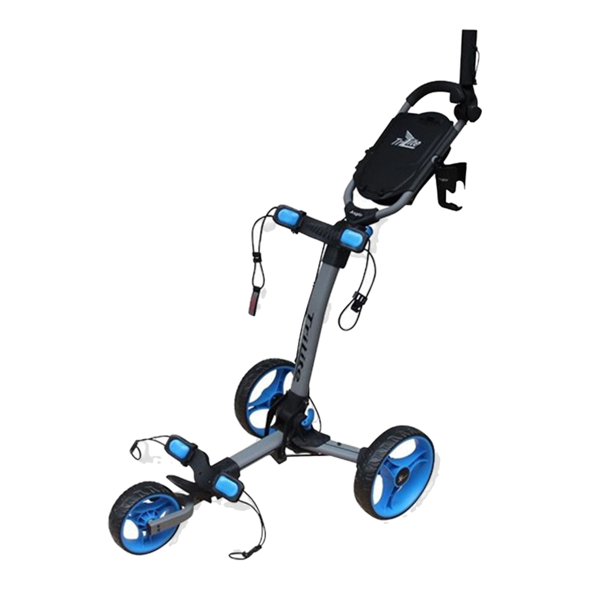 Carrello Axglo Trilite grigio/blu (incl. portaombrello e portabicchieri)