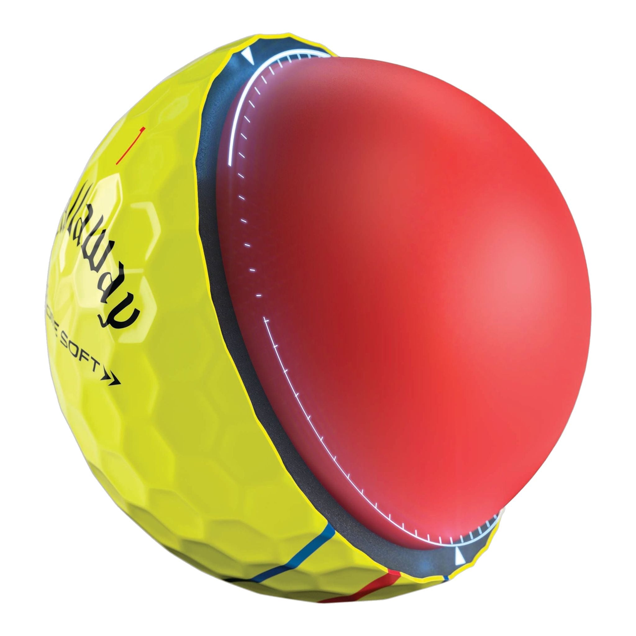 Callaway Chrome Soft (22) TripleTrack Giallo