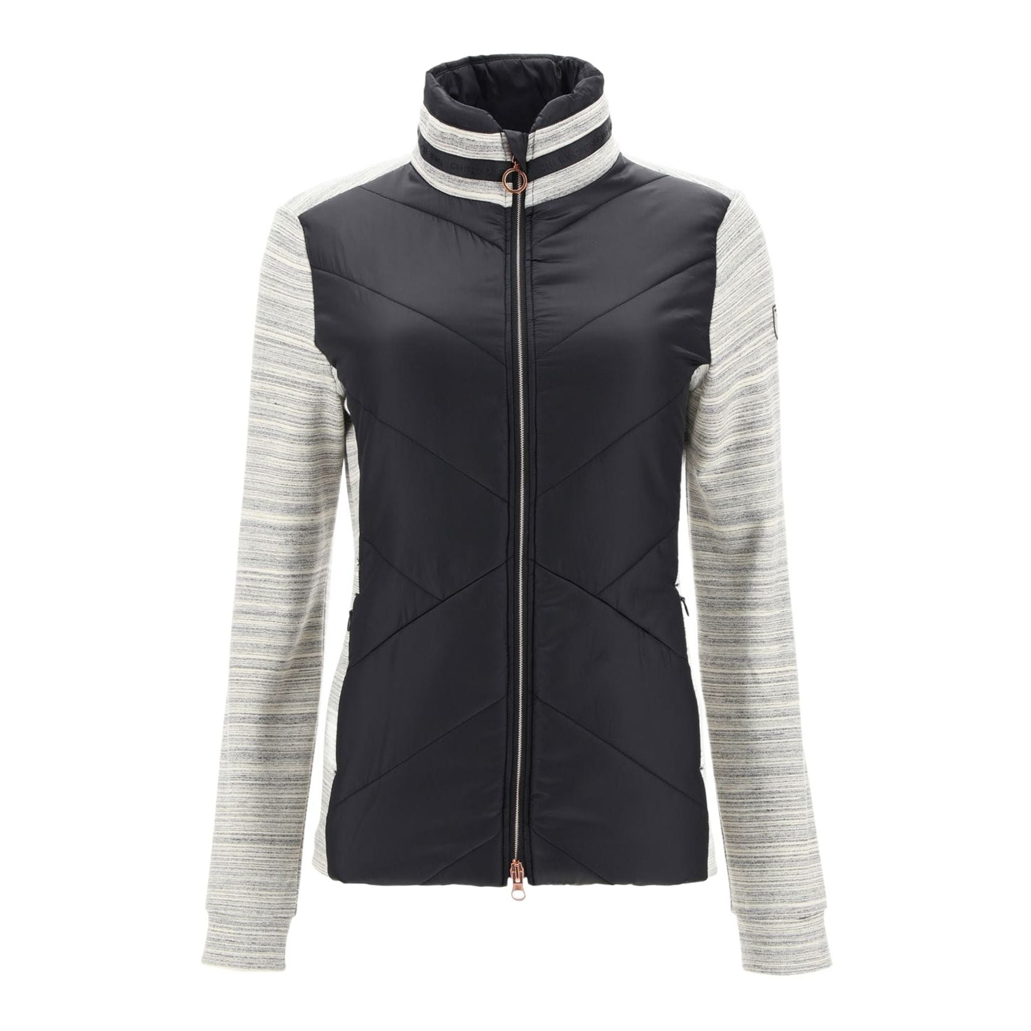 Chervo W Pingpong Jacket Nero/Beige Donna