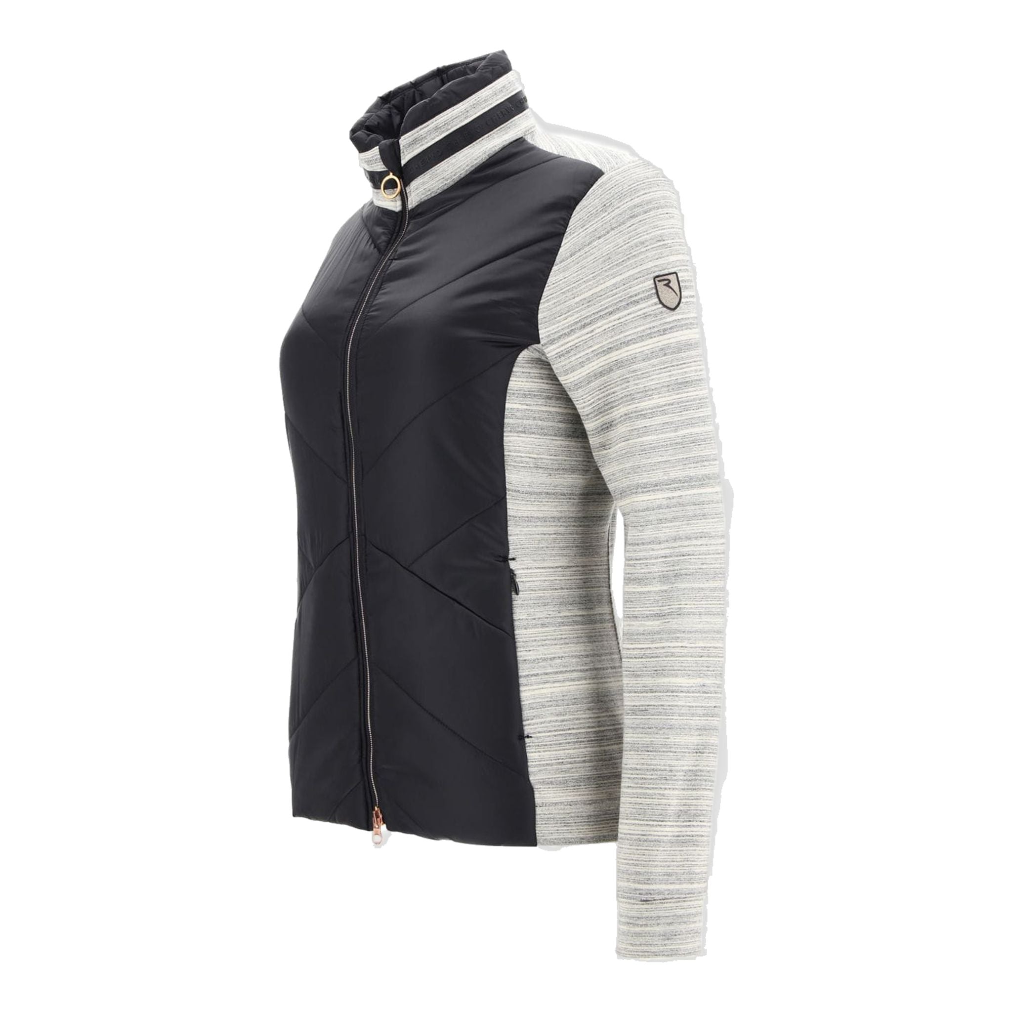Chervo W Pingpong Jacket Nero/Beige Donna