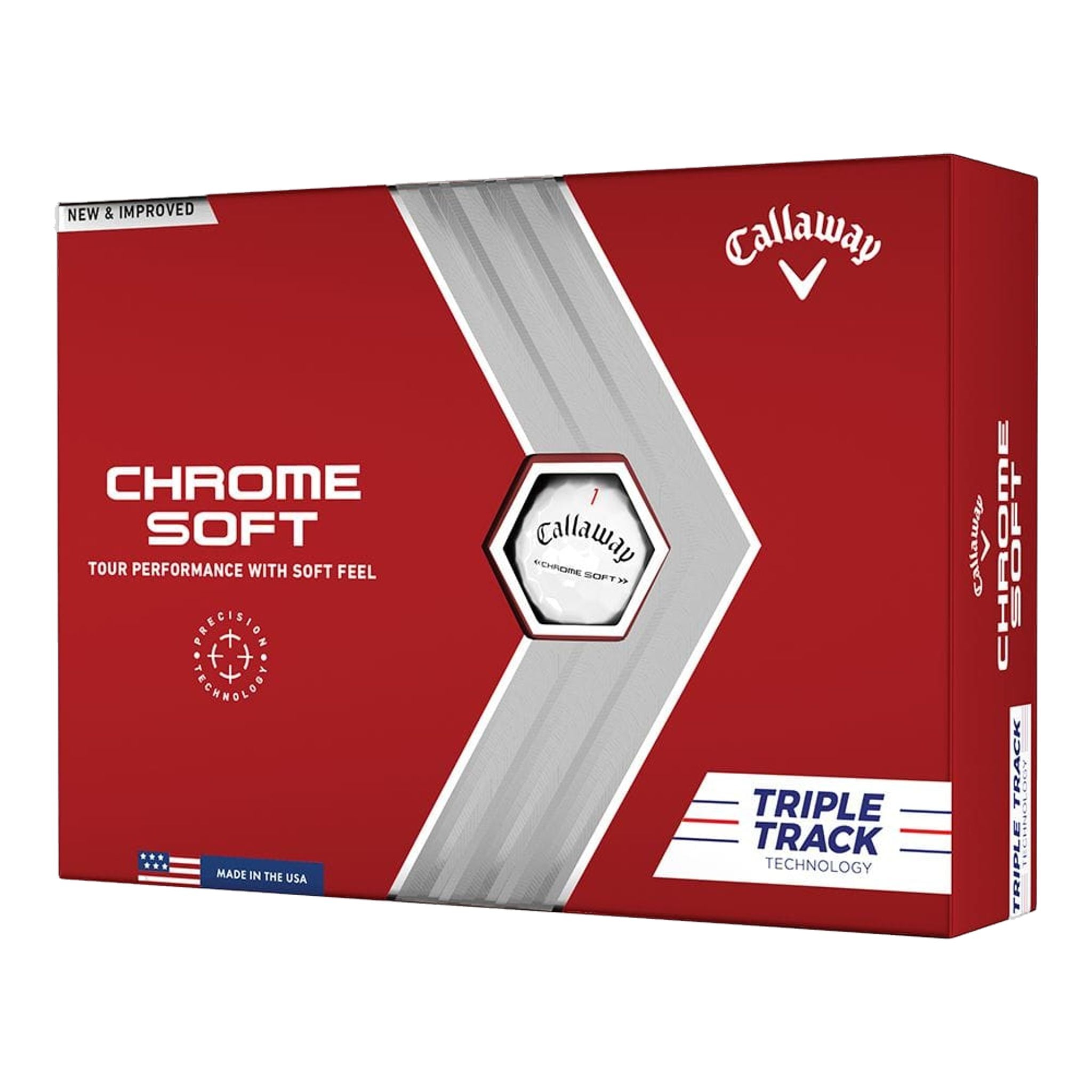 Palline da golf Callaway Chrome Soft 2022