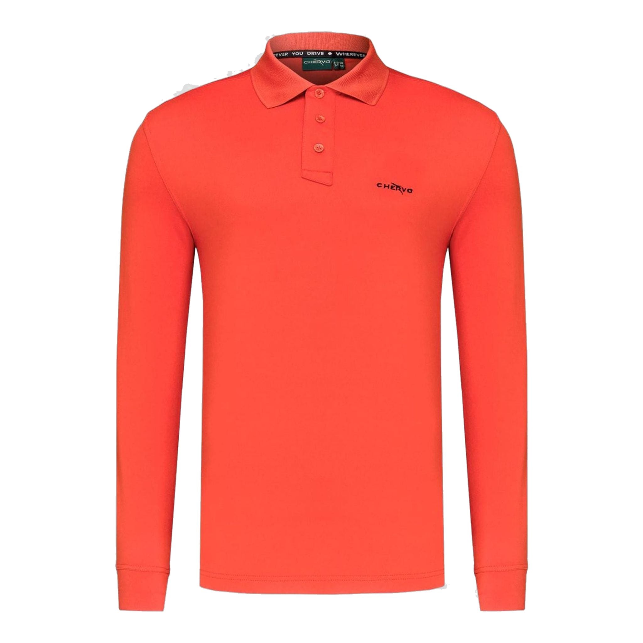 Chervo M Anguy LS Polo Rosso Uomo