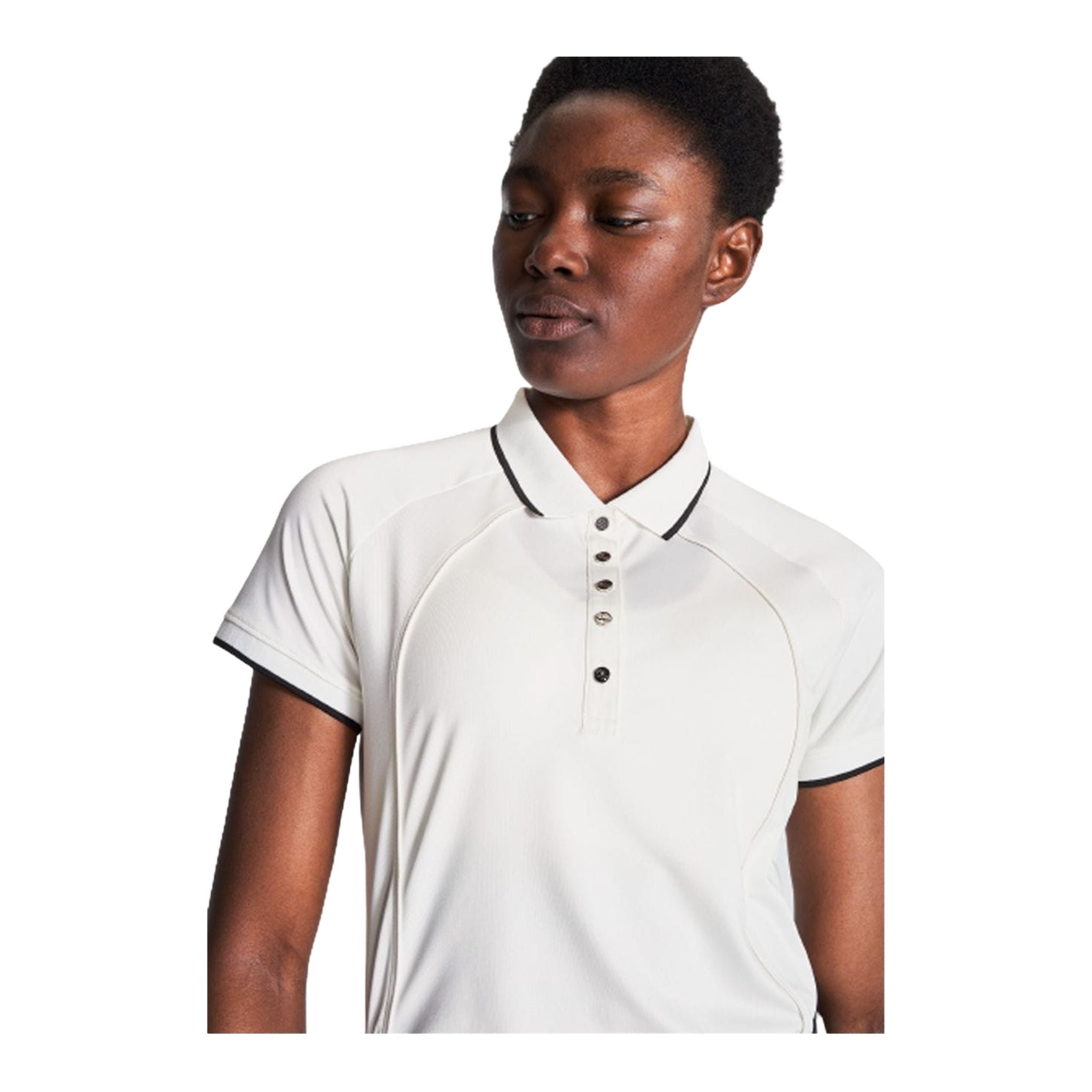 Polo Shirt Röhnisch Poppy Light Cream Donna