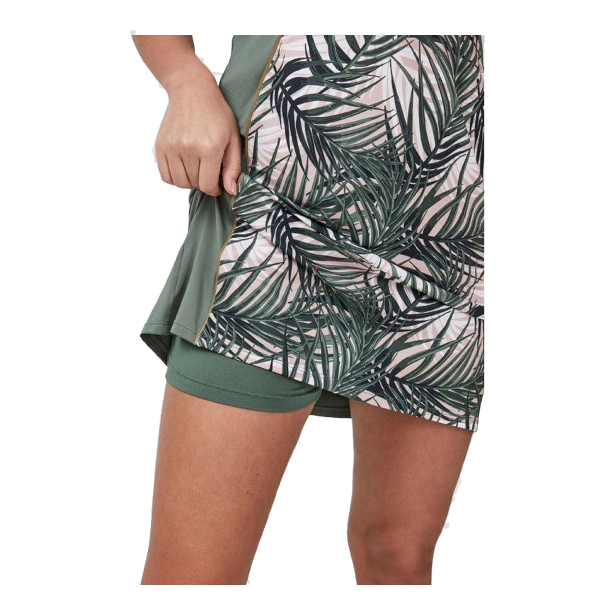 Abito Röhnisch Nero Palm Rosa Pallido Donna