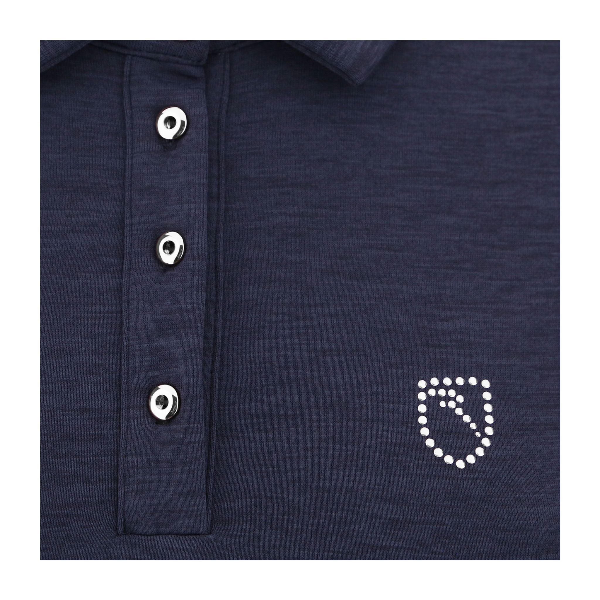 Chervo W Alltime LS Polo Marine Donna