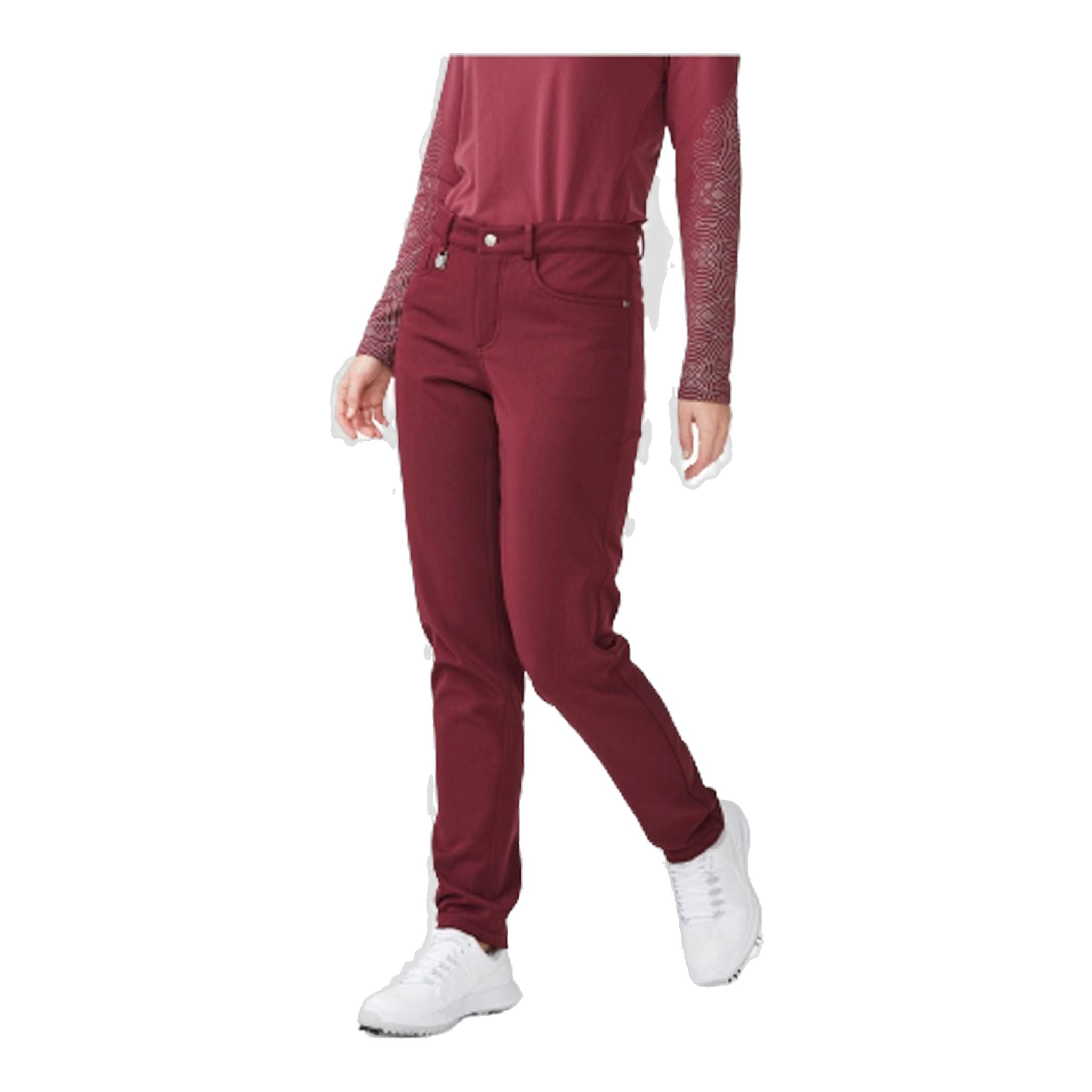 Pantaloni Röhnisch Heat bordeaux da donna