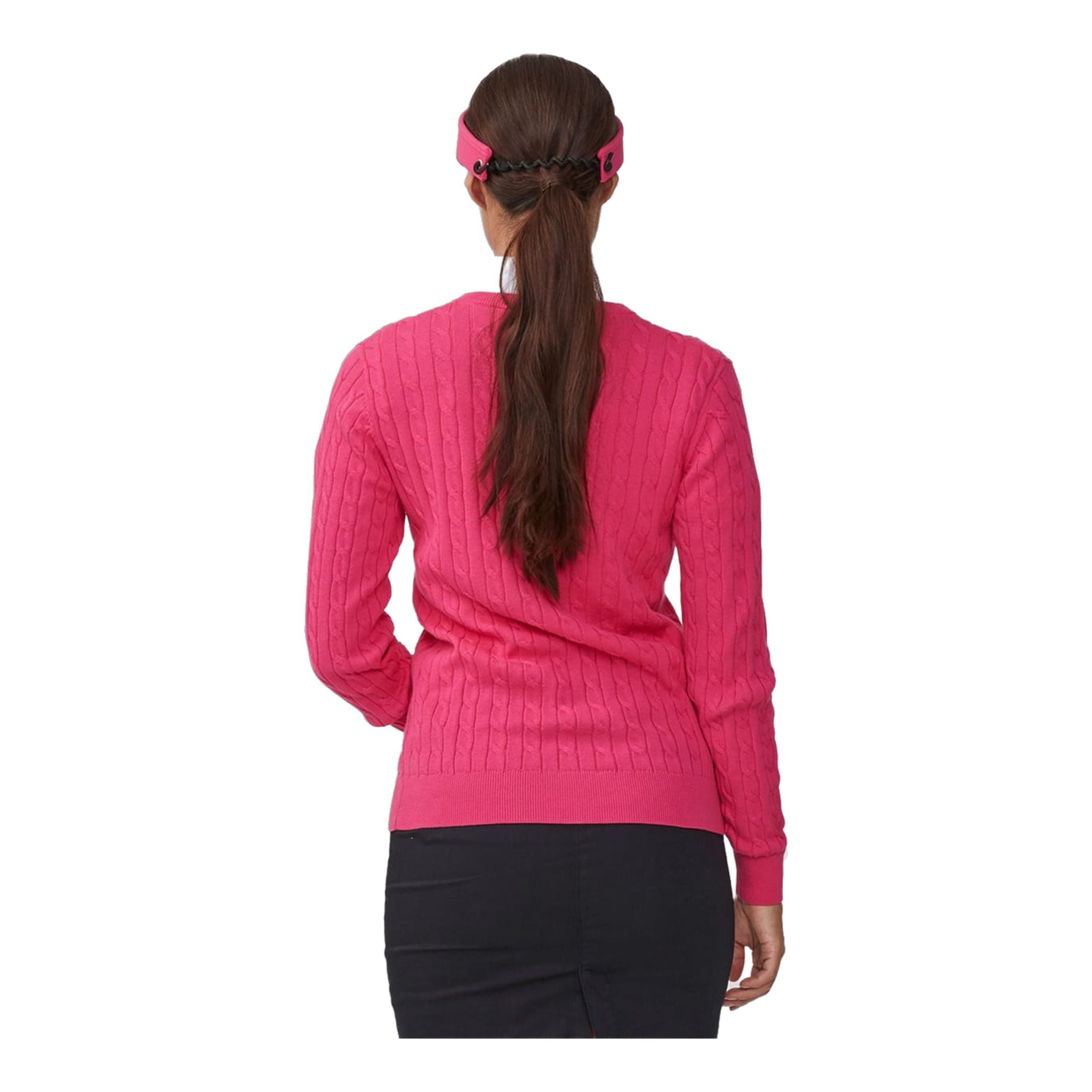 Maglione Röhnisch Cable Fucsia Donna