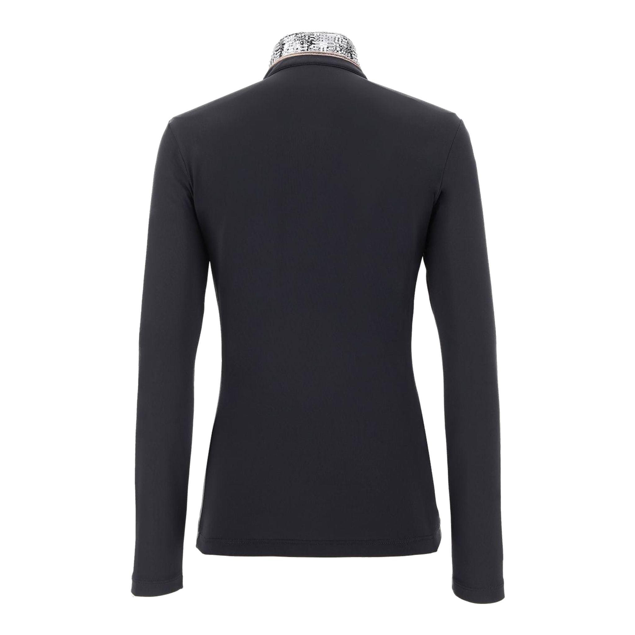 Chervo W Allout LS Polo Nero Donna